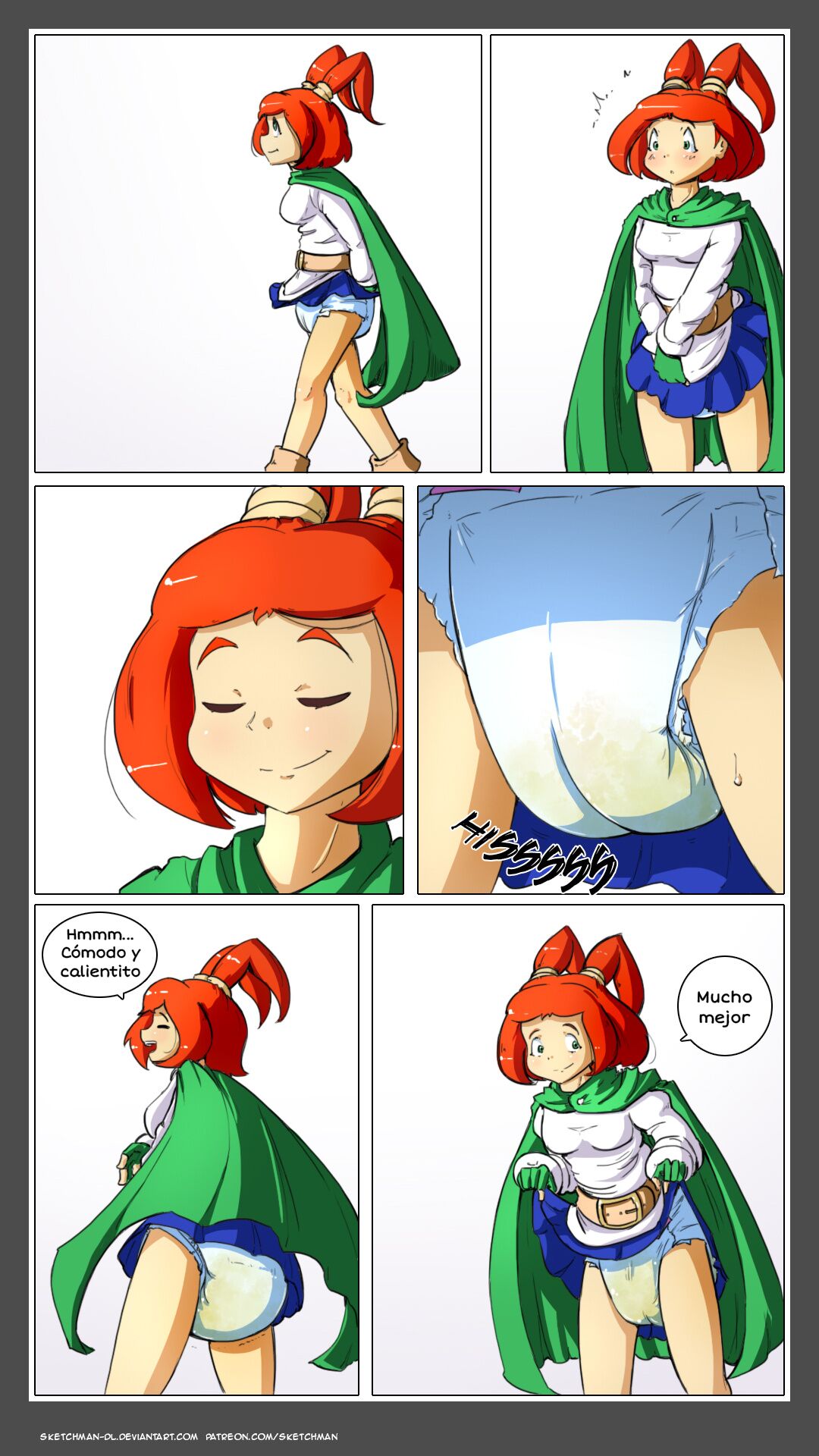 Artista - SketchManDL / Maga de fuego page 1 full