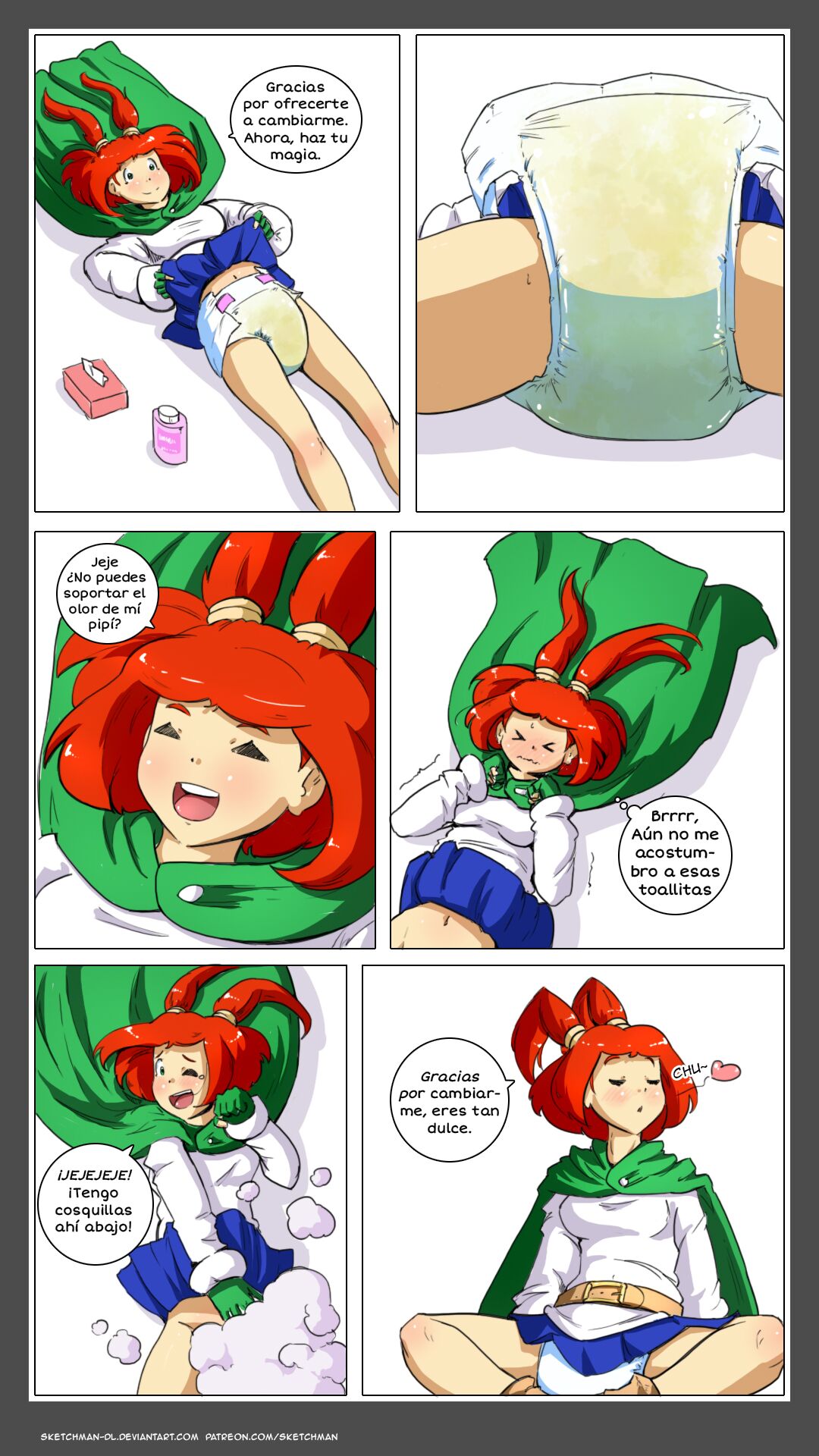 Artista - SketchManDL / Maga de fuego page 3 full