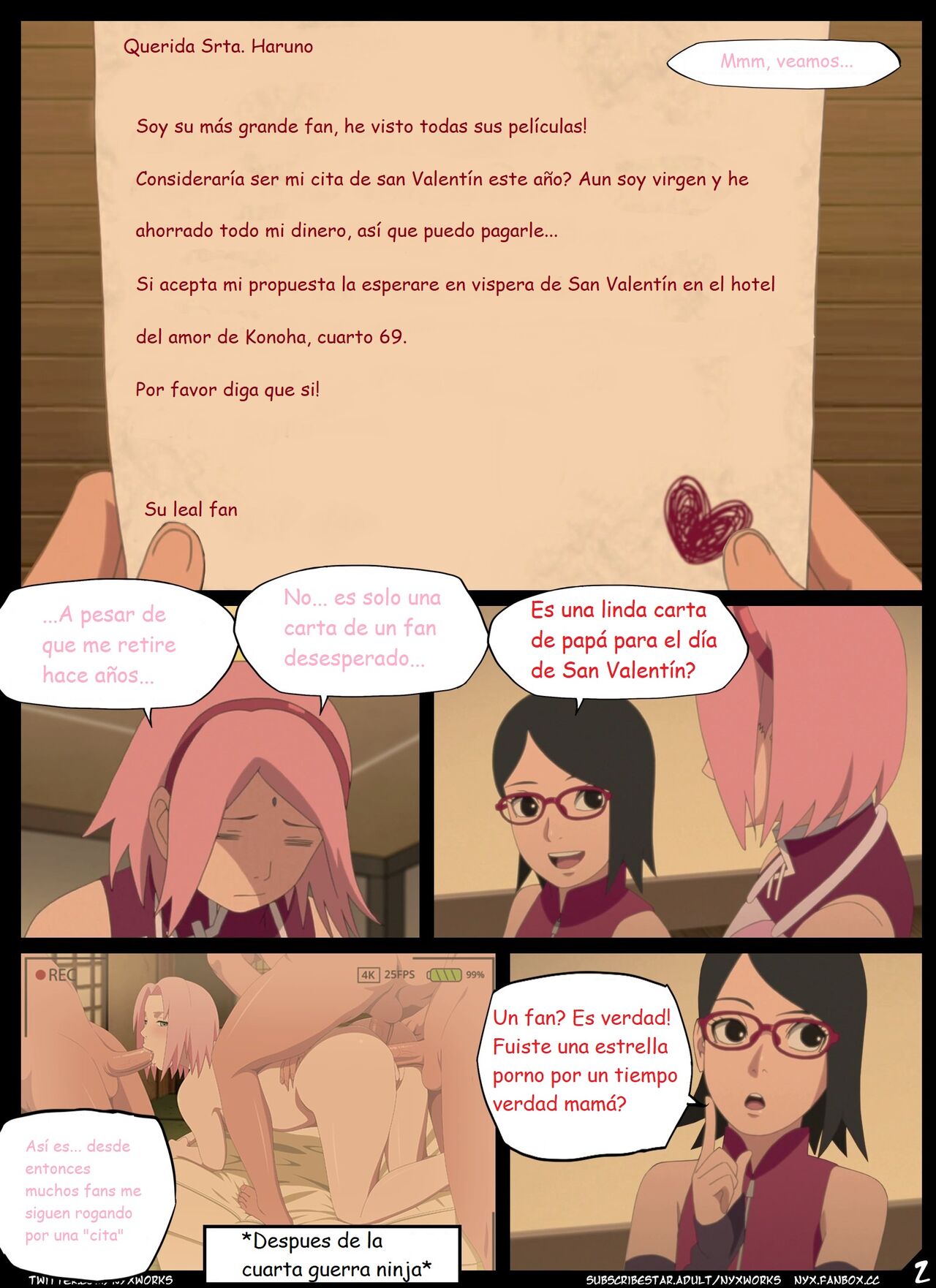 Valentine´s day with Sakura page 3 full