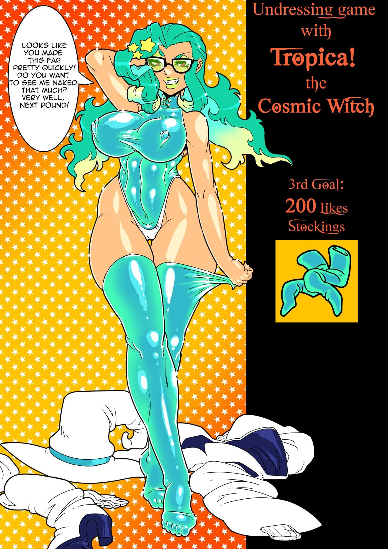 Undressing Game with Tropica the Cosmic Witch page 3 full