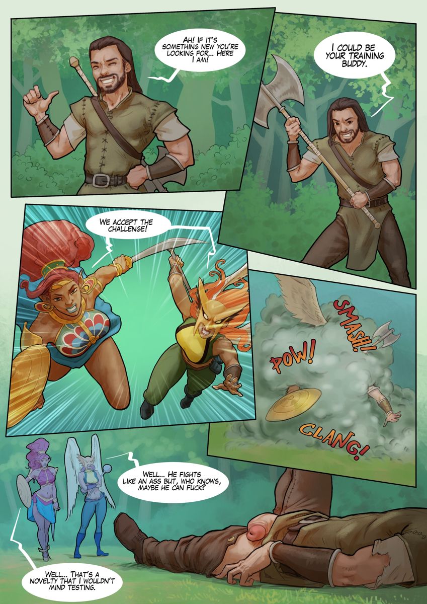 Hot Duels V: Urbosa vs Hawkgirl page 3 full