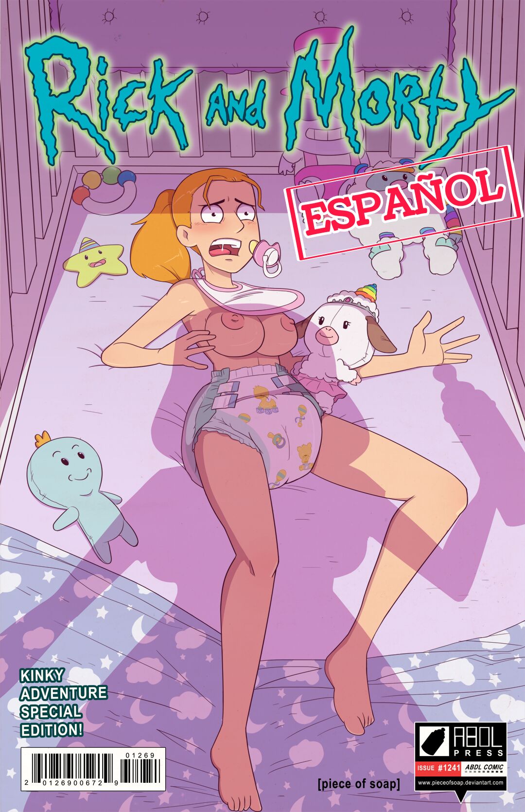 Artista - PieceofSoap / Aventuras de la dimensión A24L - COMIC ESPAÑOL page 1 full