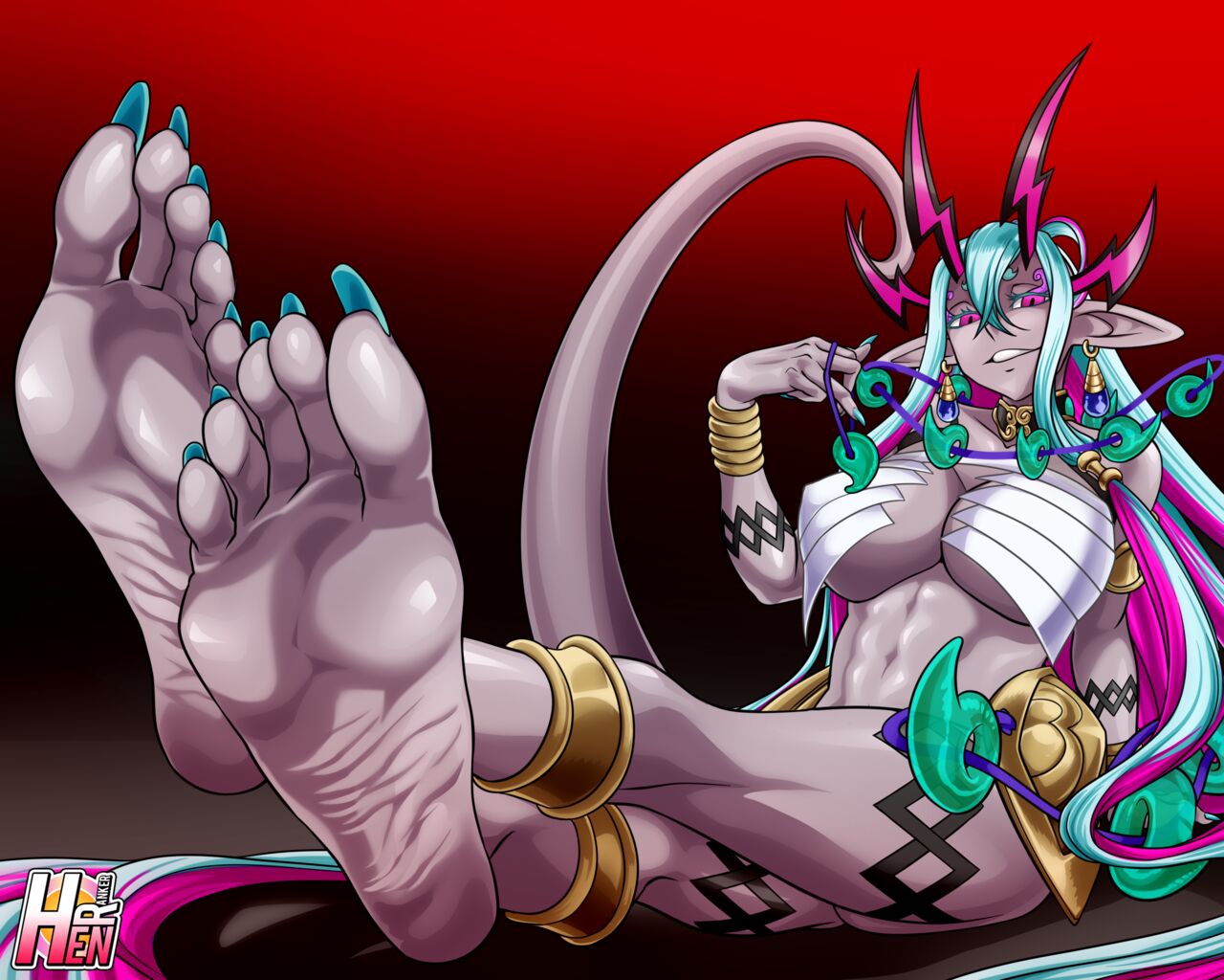 Fate/Grand Order Ibuki Douji's feet page 3 full