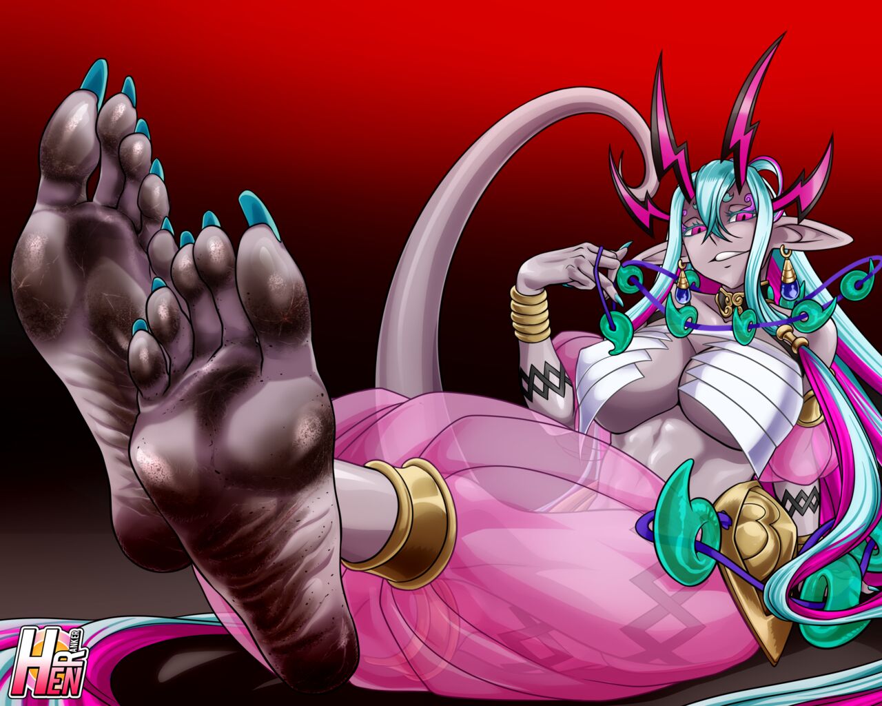 Fate/Grand Order Ibuki Douji's feet page 5 full