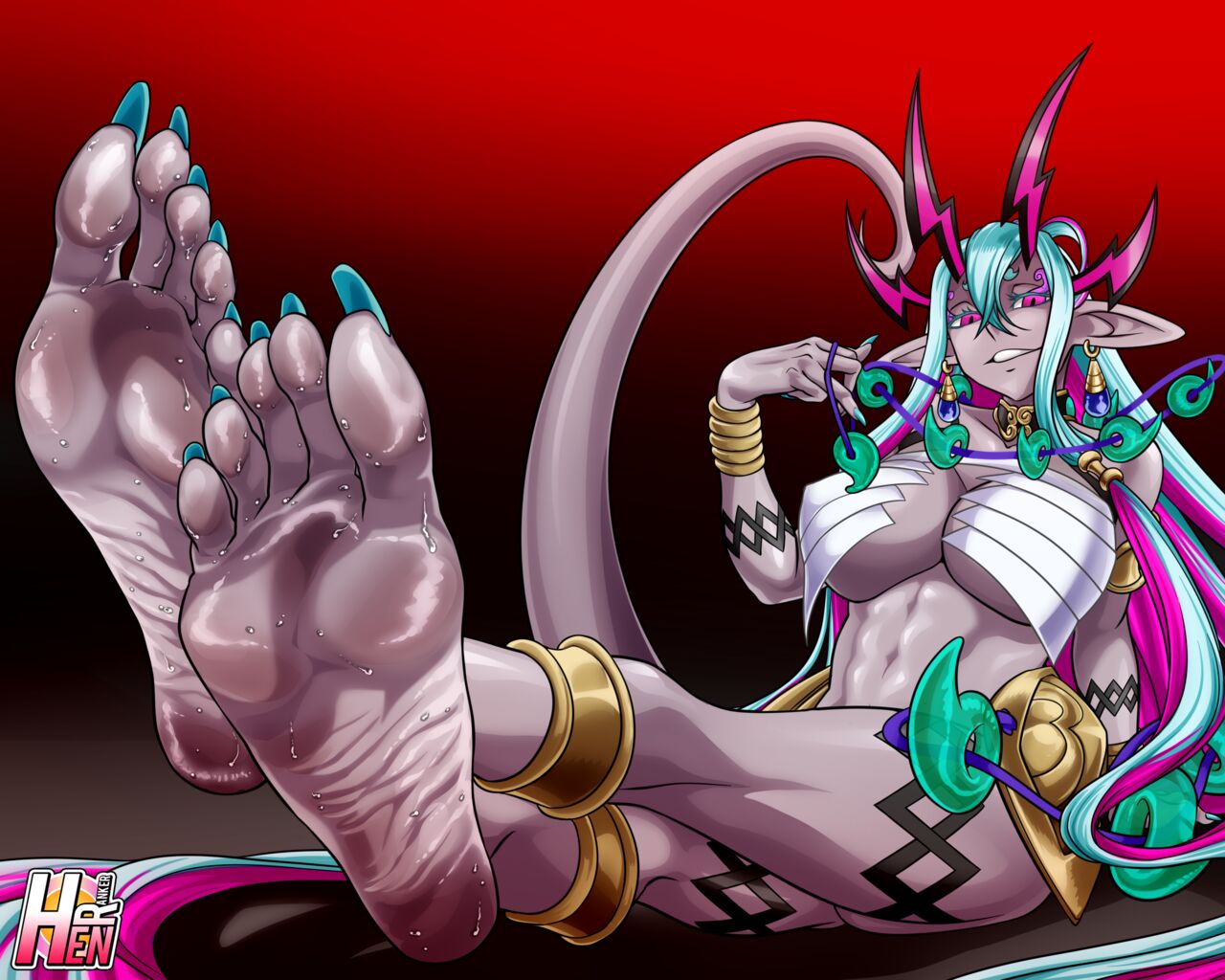 Fate/Grand Order Ibuki Douji's feet page 9 full