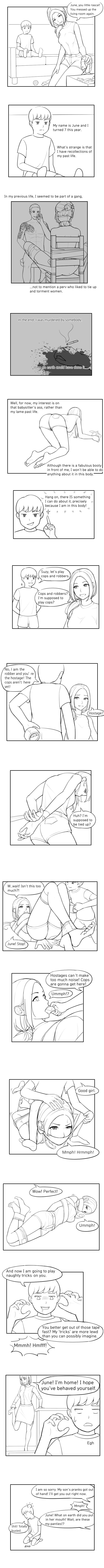 Babysitter page 1 full