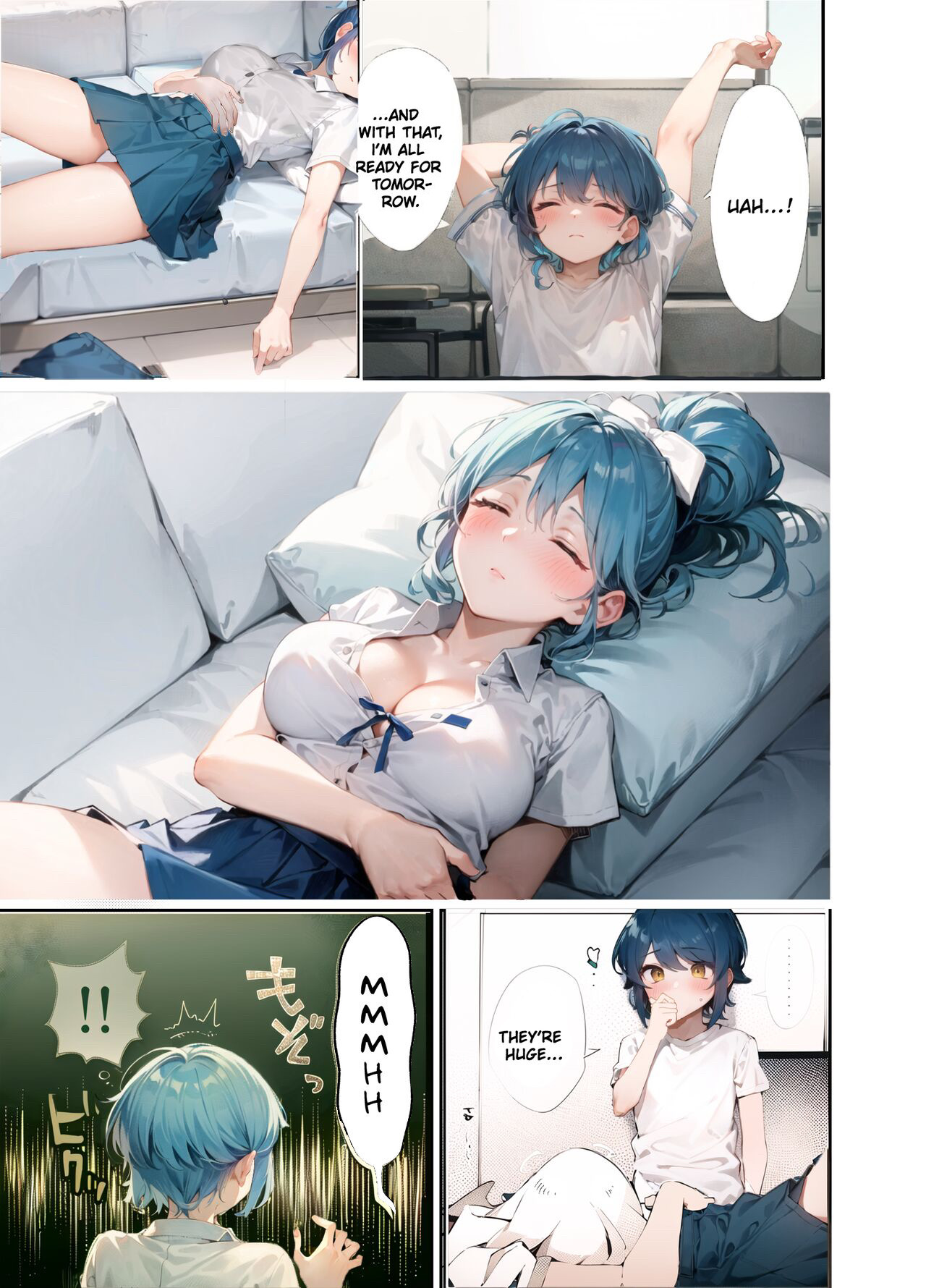 Uchi no Aneki wa Kyokon desu | My Well-Hung Older Sister page 8 full