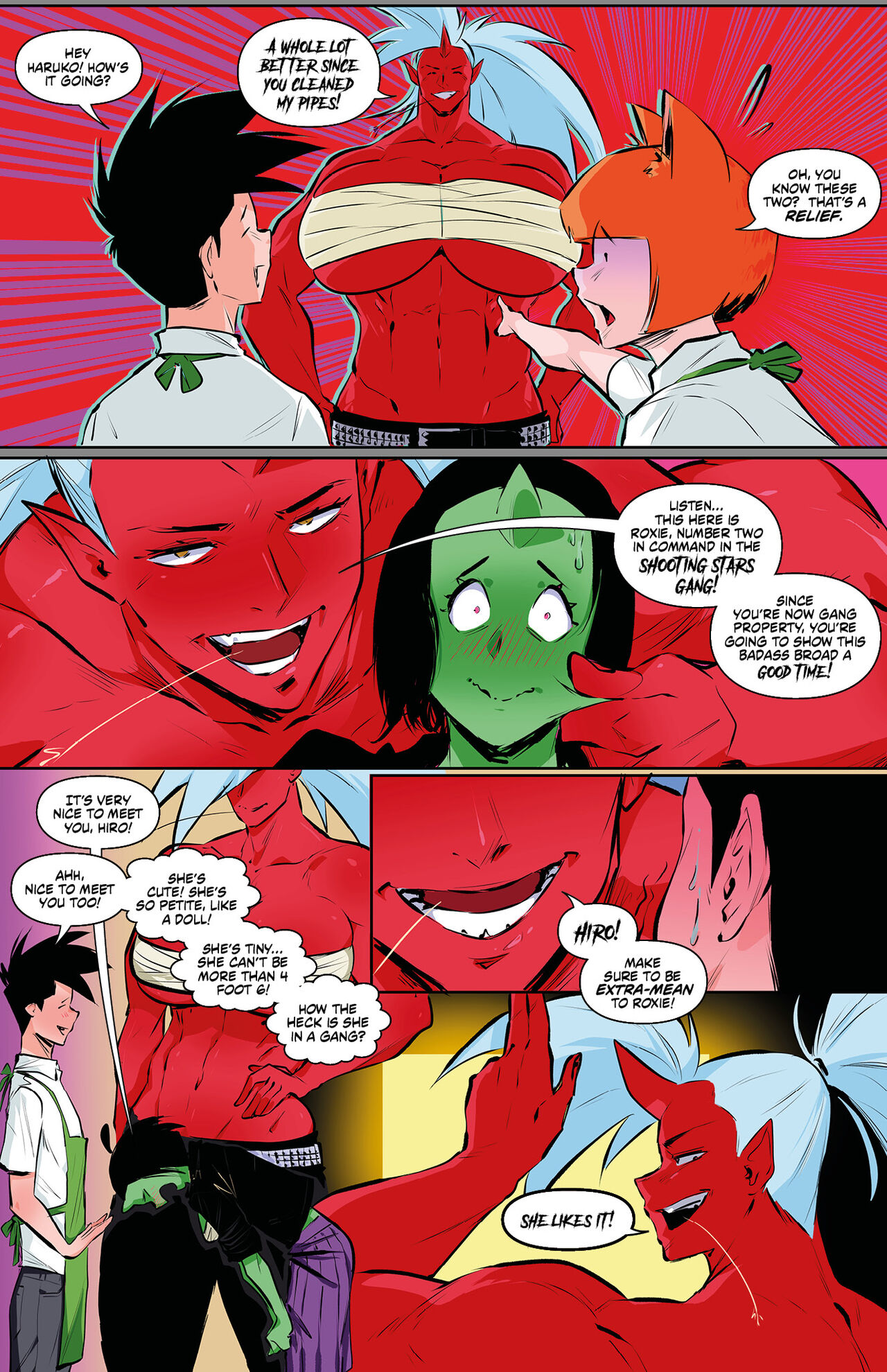 Monster Girl Academy #24 page 5 full