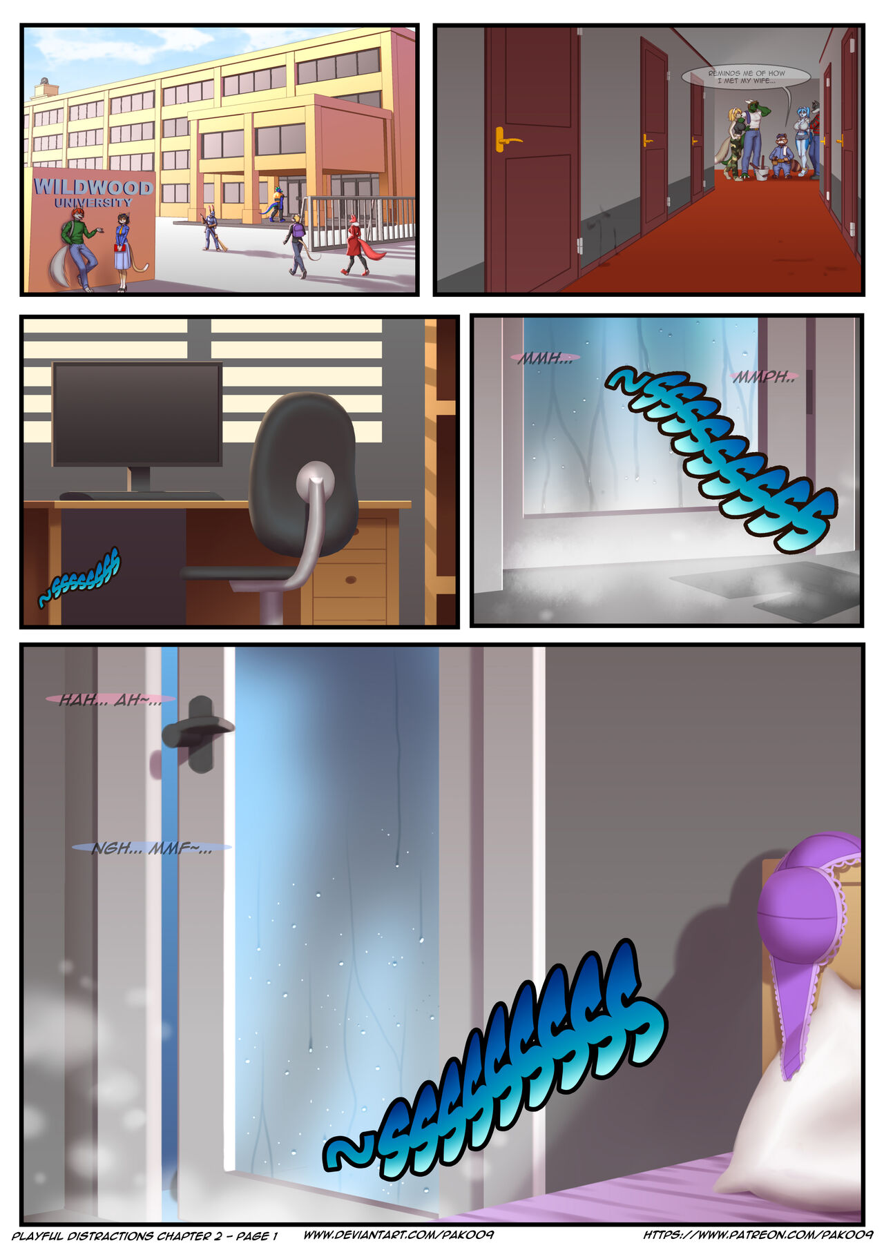 Playfull Distraction Chapter 2 page 1 full