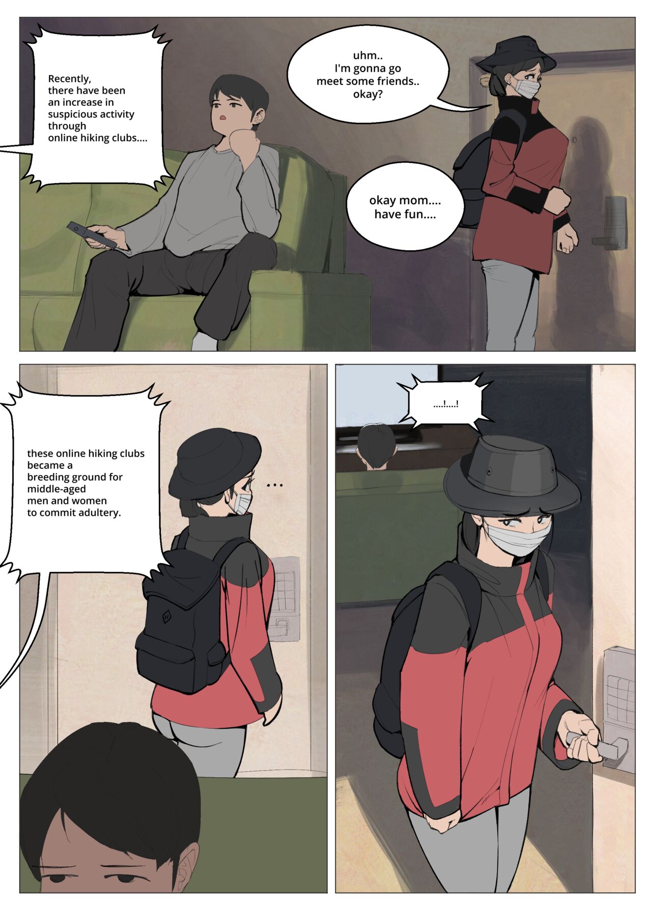 The Hiking Club page 1 full