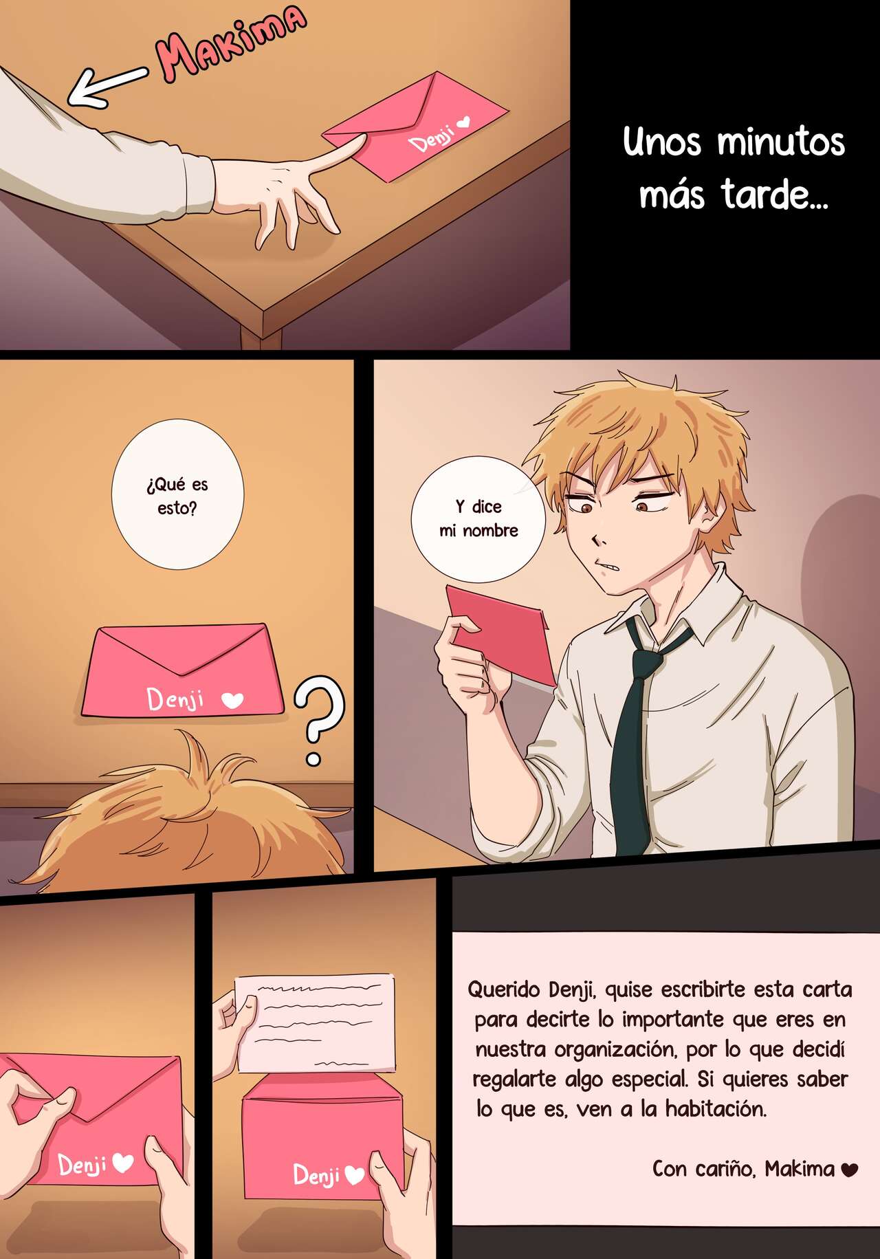 Makima’s Letter to Denji page 2 full