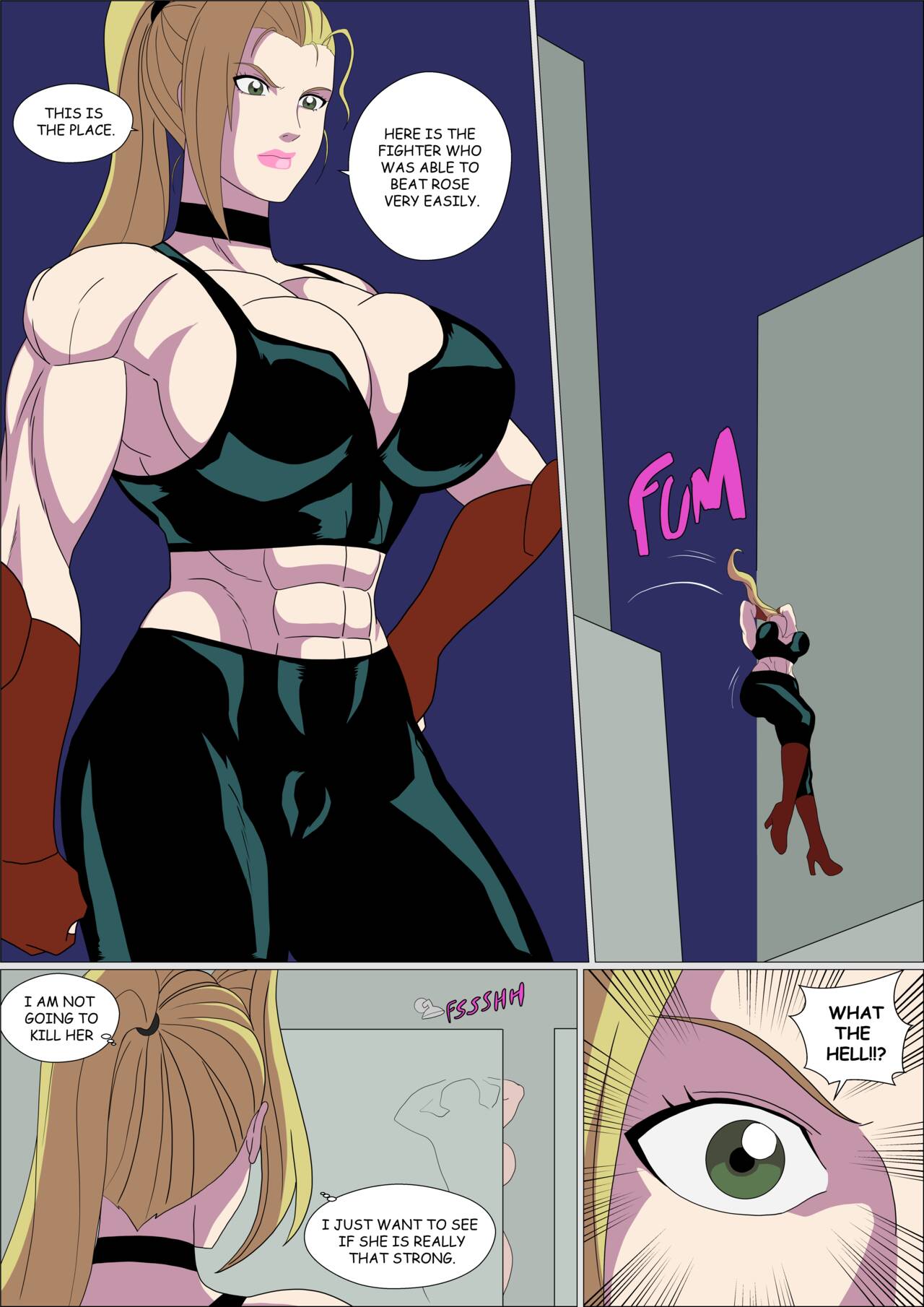 Street Fighter Girls page 1 full