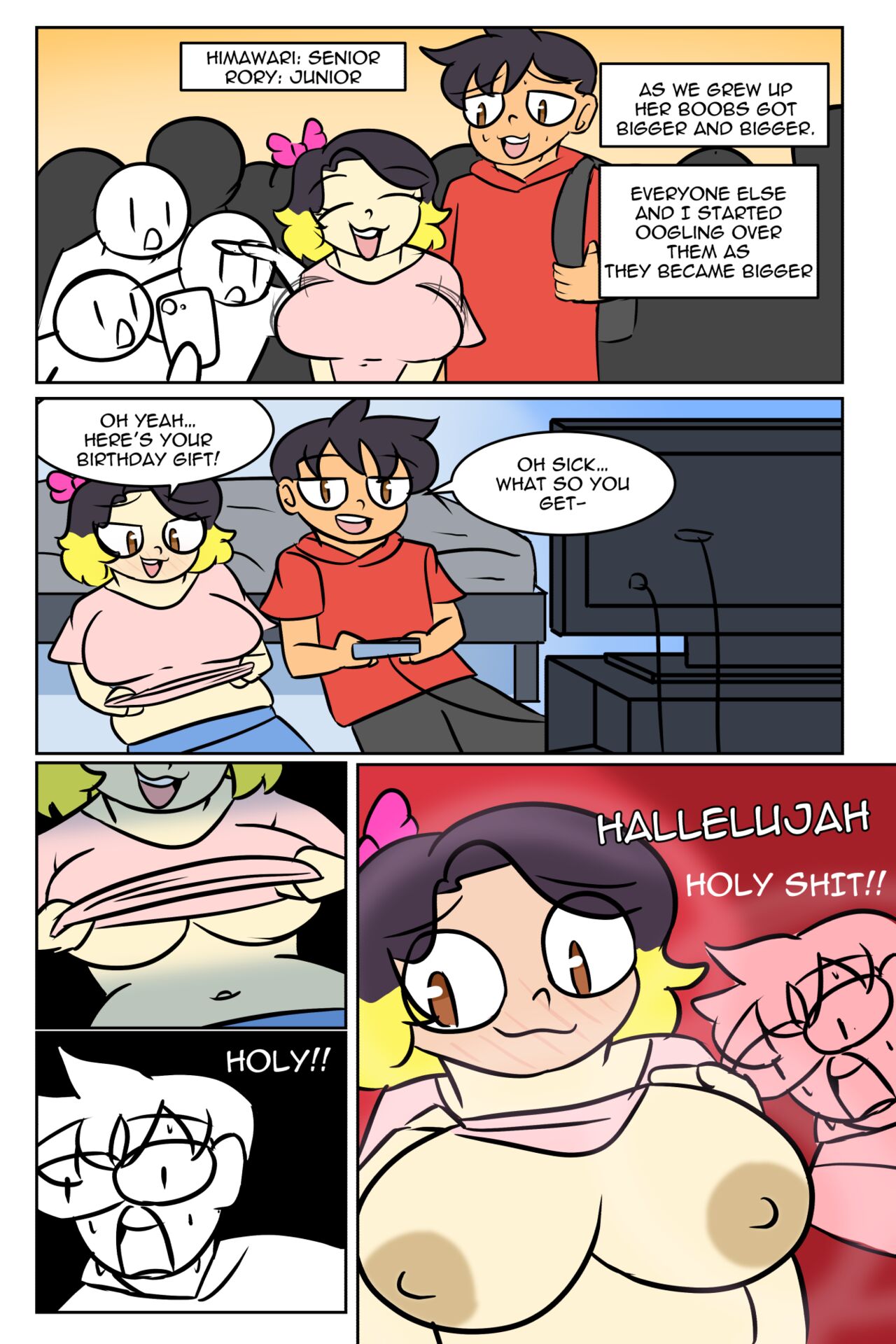 Himawari's Graduation Gift page 4 full