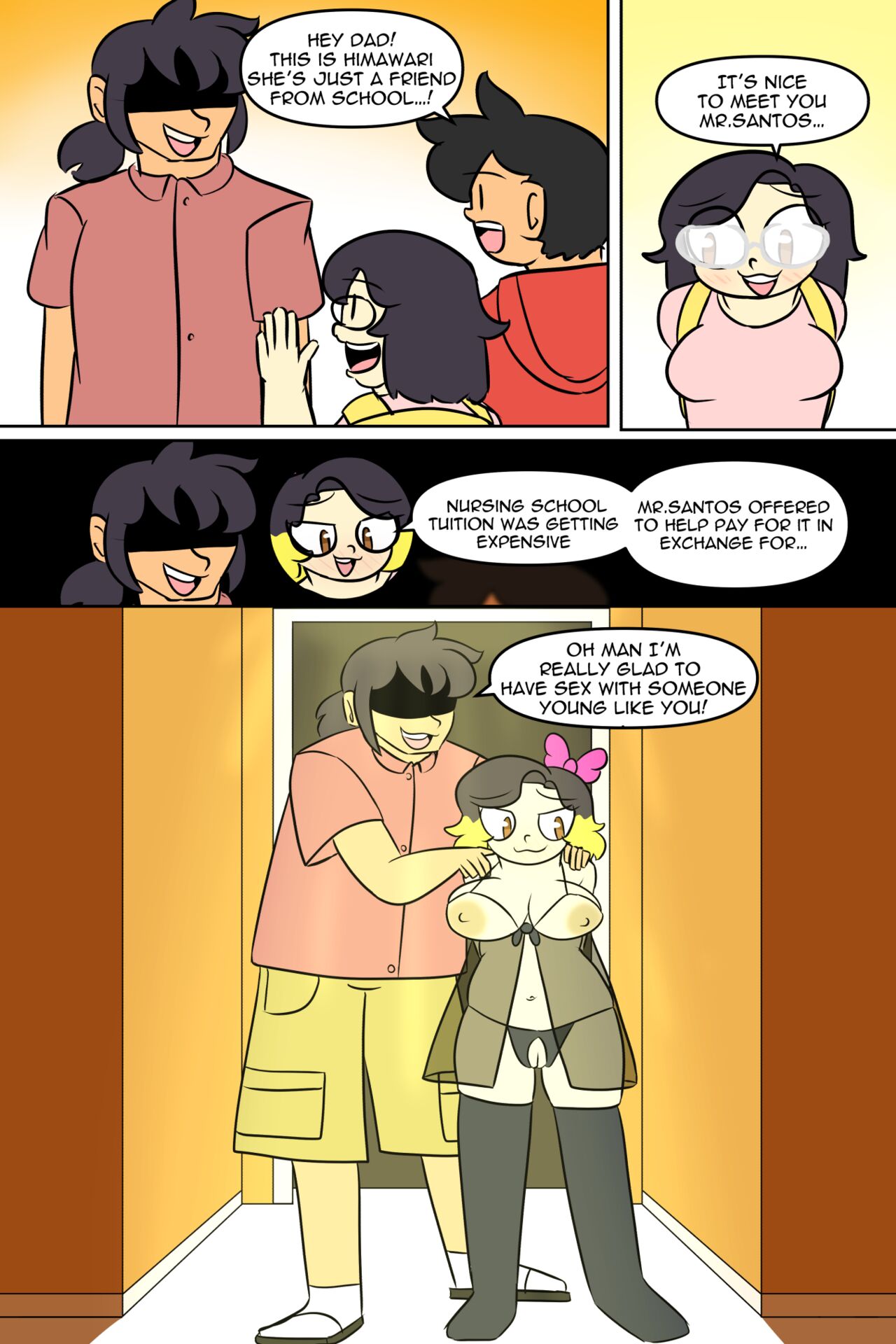 Himawari's Graduation Gift page 6 full