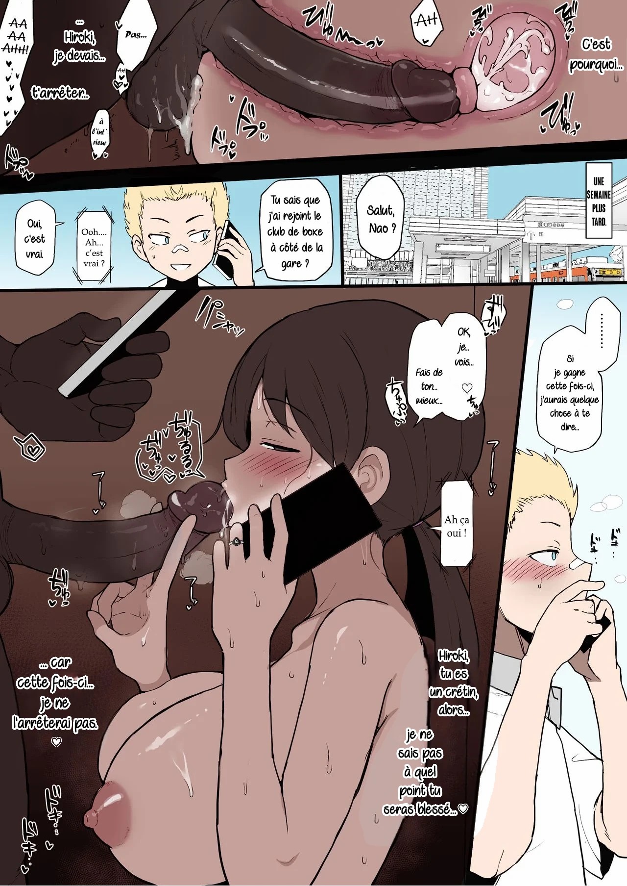 Kokujin No Tenkousei Ni Osananajimi French chap 1-5 color page 4 full