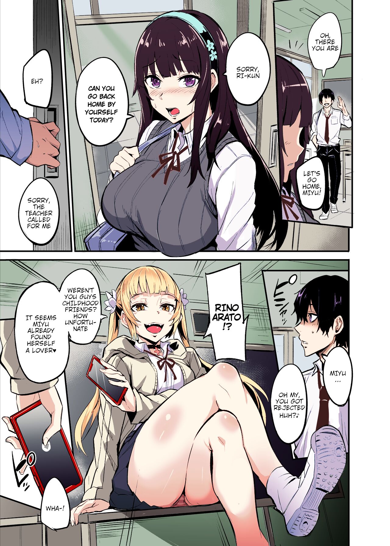 Maotoko-kei Heroine Kanotto-kei Onnaaruji-kaku page 1 full