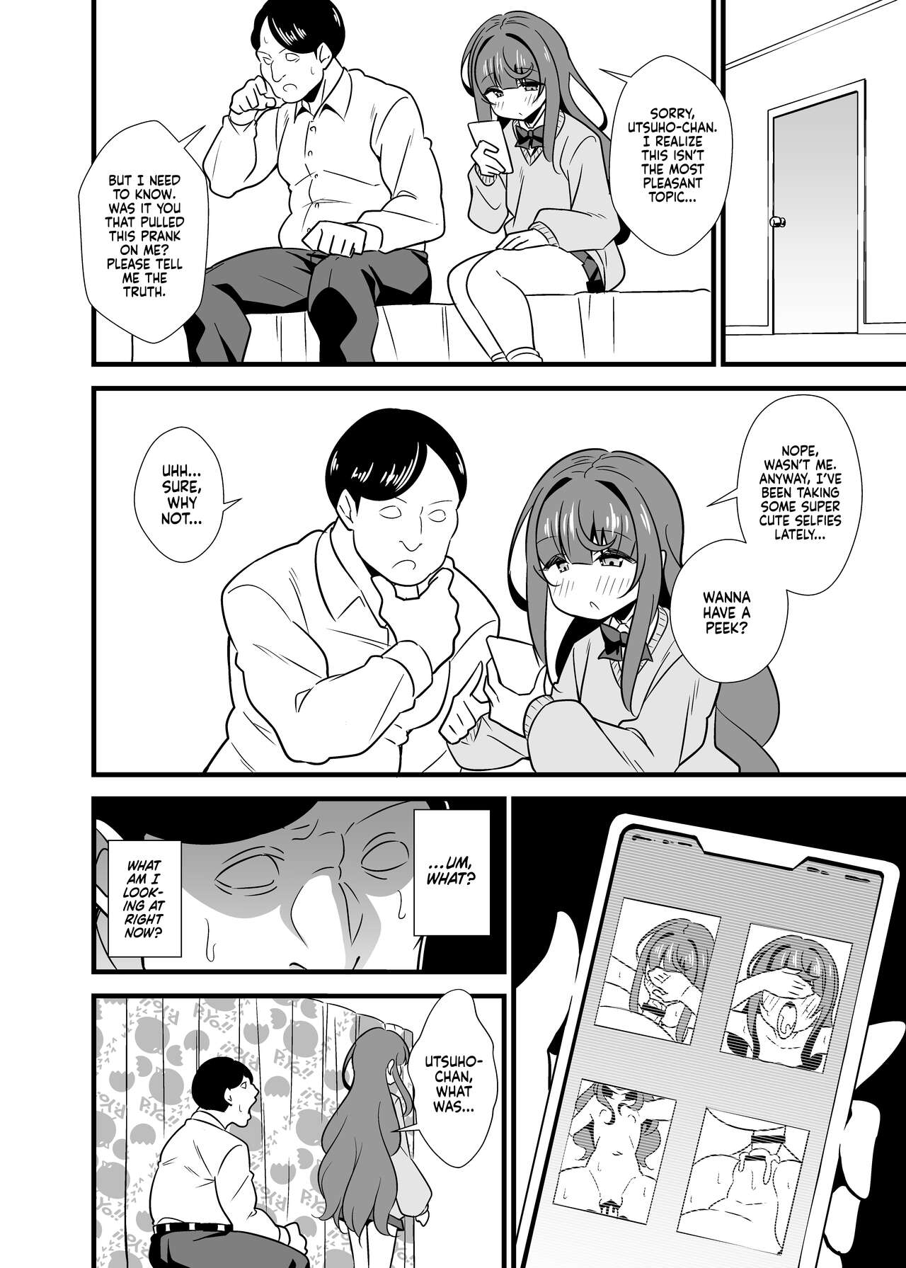 Oji Saimin Donkan na Ojisan wa Mori no Tsuita Mei-kko Senyou Niku Dirudo | Uncle Hypnosis - A Naughty Niece Uses Her Oblivious Uncle As Her Personal Meat Dildo page 5 full