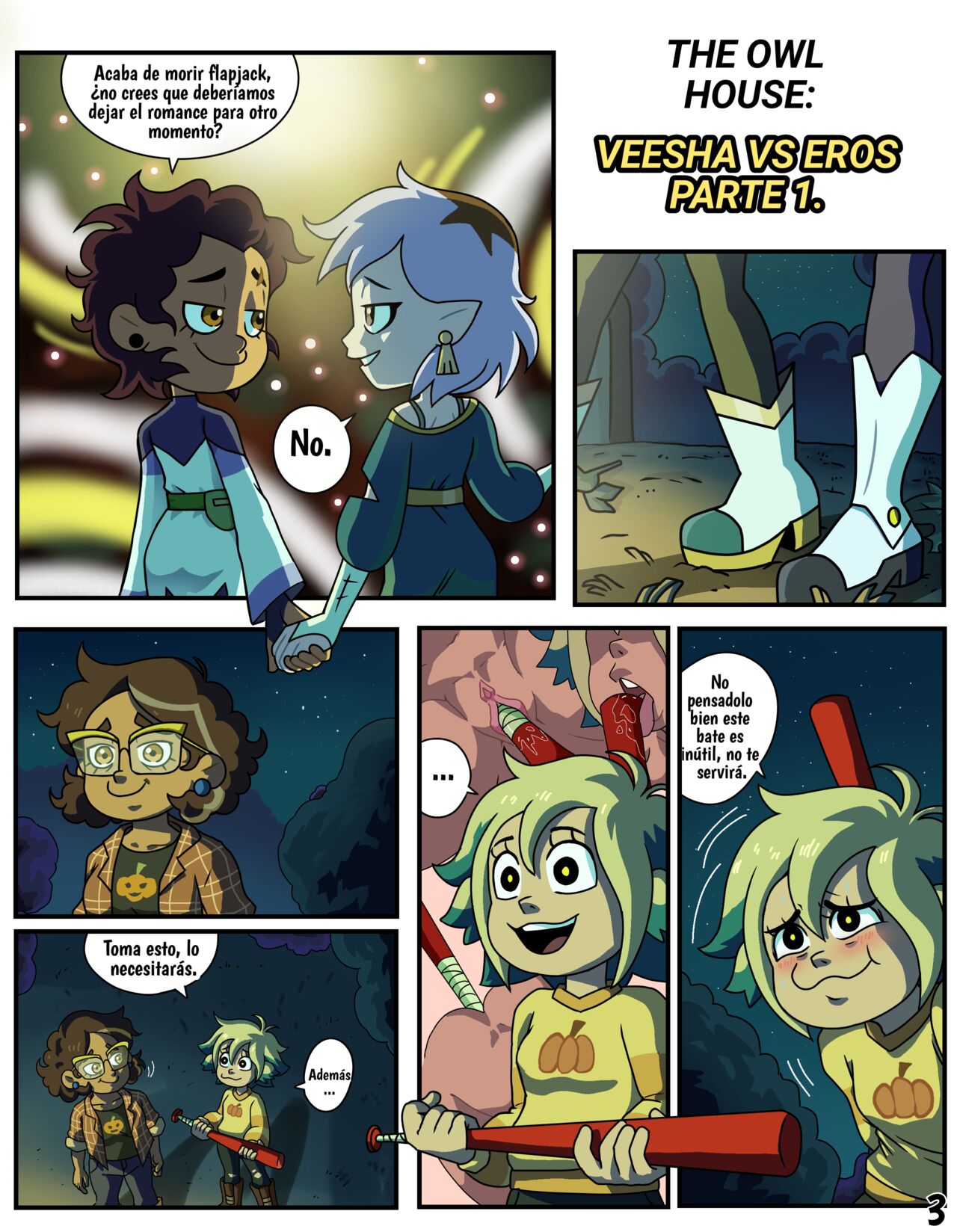 VeeSha Vs Eros - The Owl House  Ongoing page 4 full