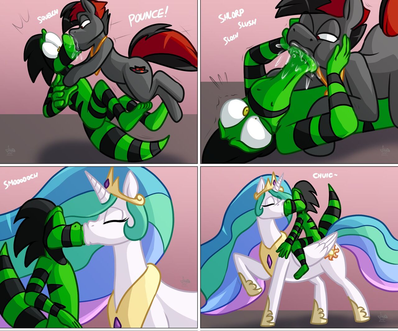 Cameron Gets Kissed By Many Characters page 1 full