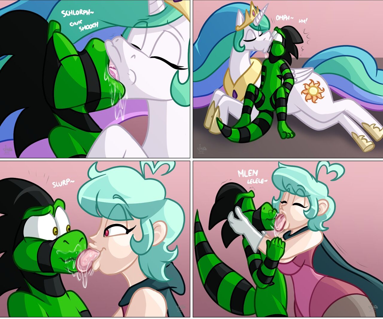 Cameron Gets Kissed By Many Characters page 2 full