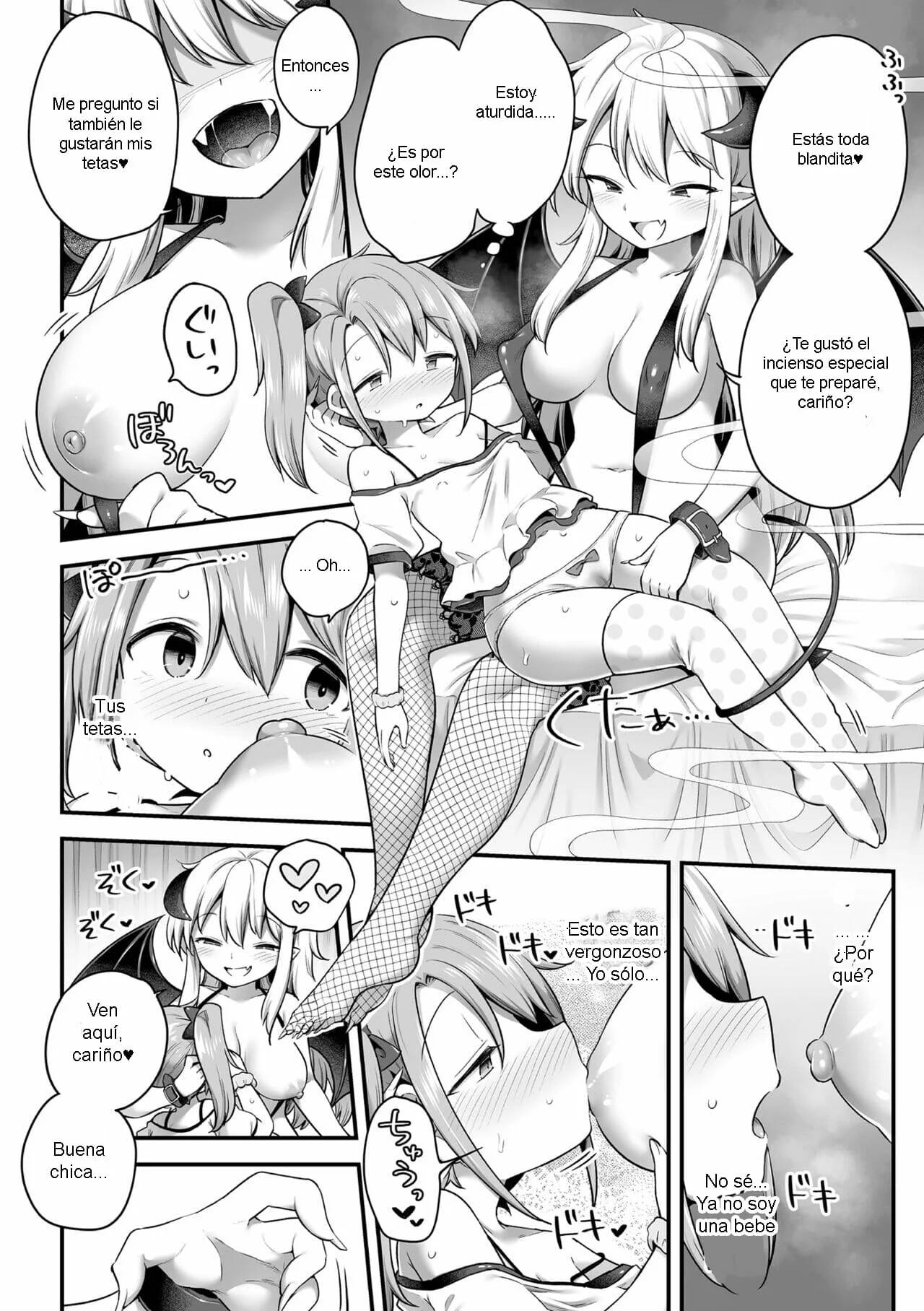 Amasou na Mitsu wa Nerawareru page 10 full