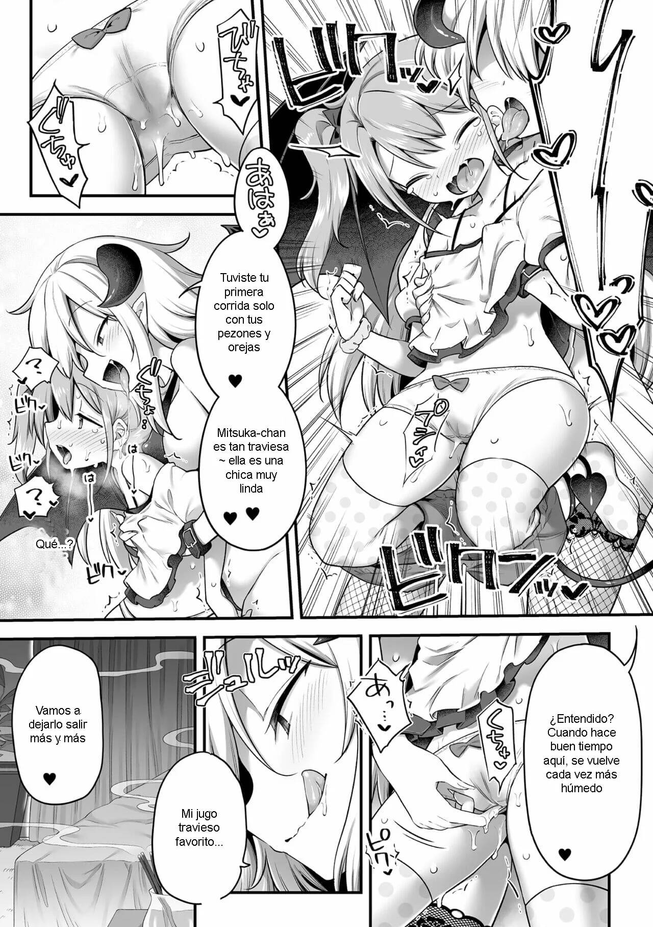 Amasou na Mitsu wa Nerawareru page 9 full