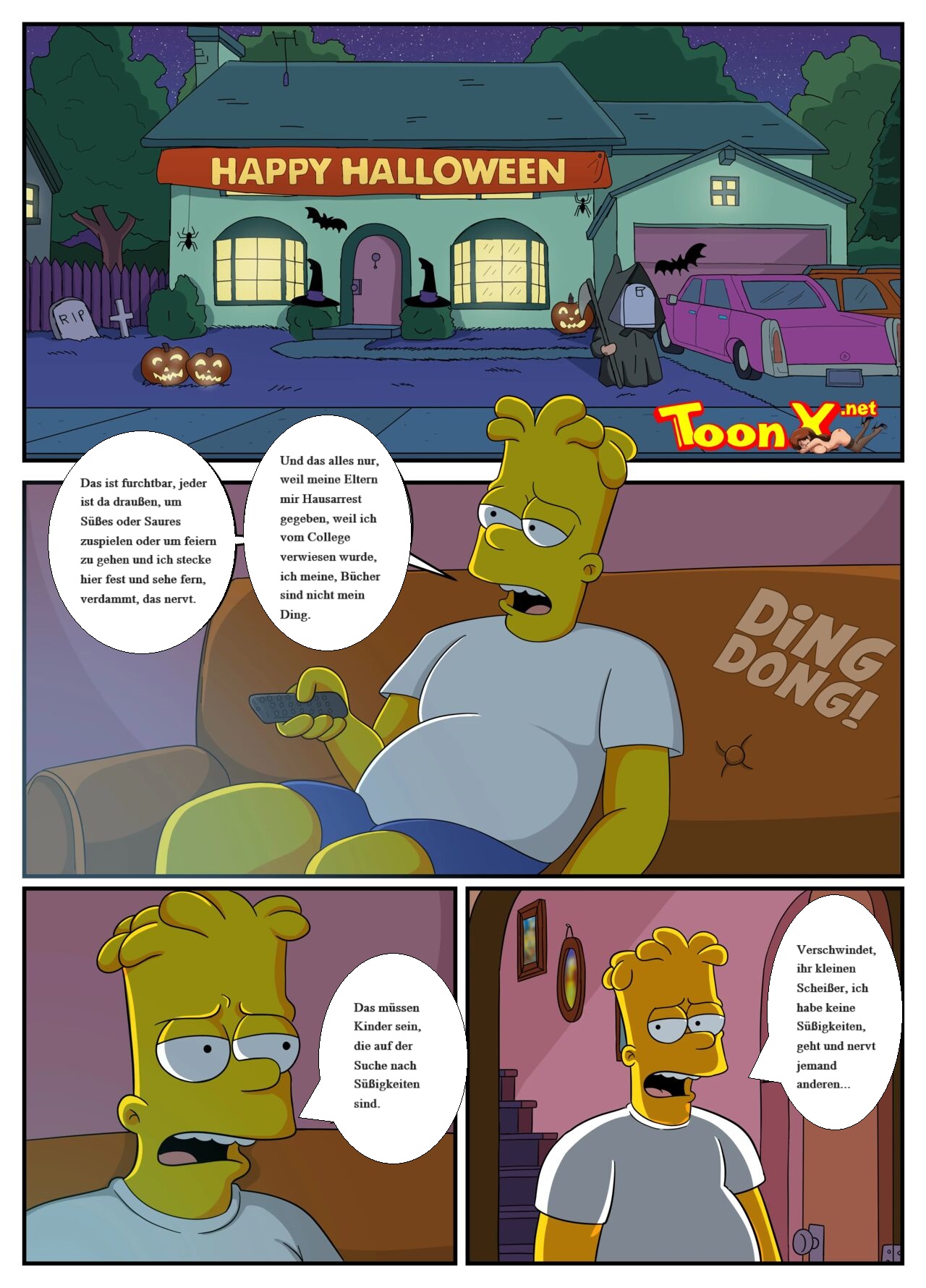 The Yellow Fantasy 5 Halloween Special Sherry & Terry page 2 full