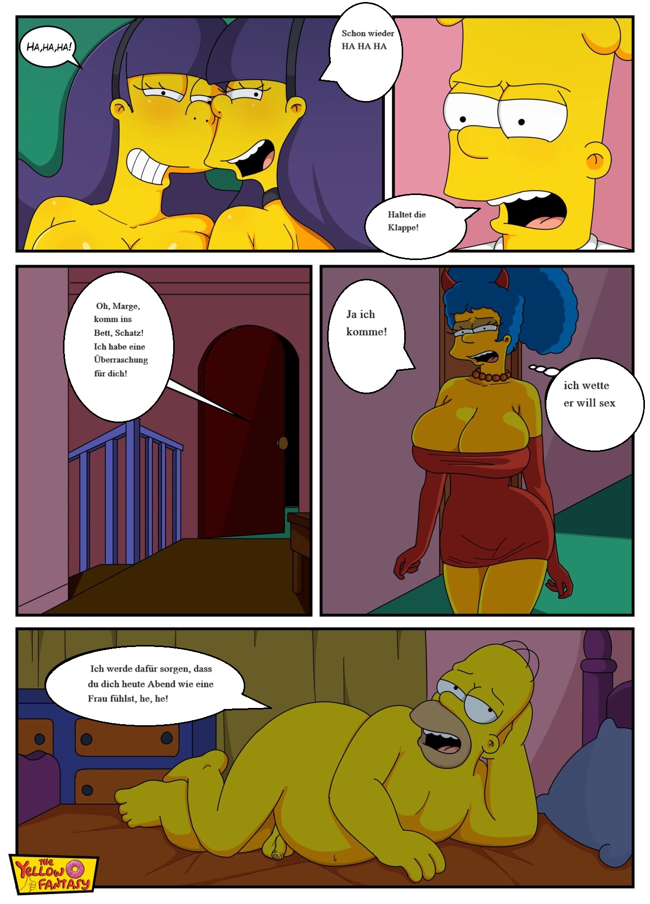 The Yellow Fantasy 5 Halloween Special Sherry & Terry page 8 full