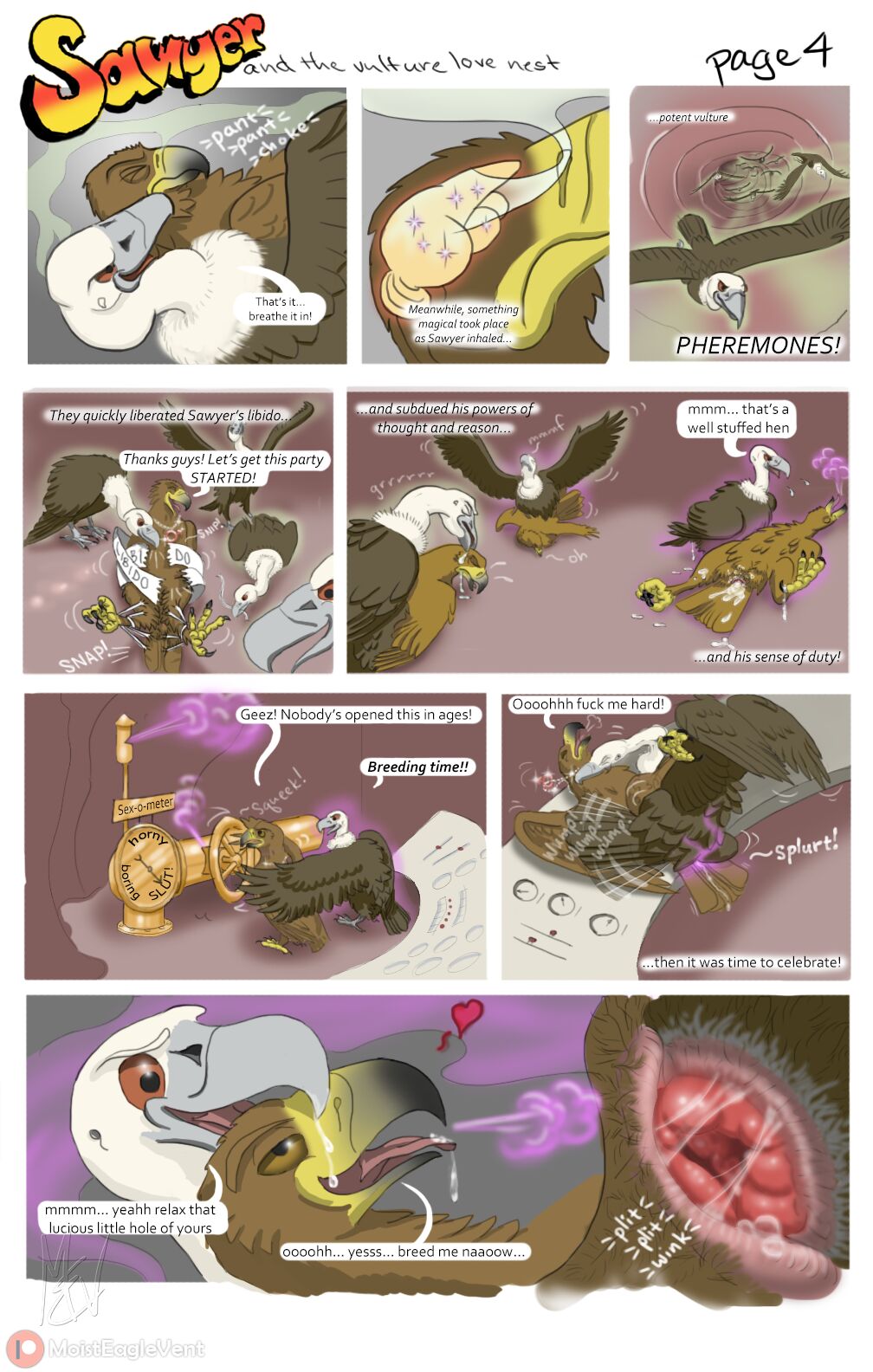 Sawyer and the Vulture Love Nest page 4 full