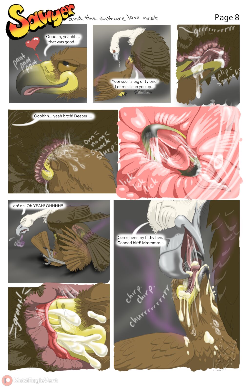 Sawyer and the Vulture Love Nest page 8 full