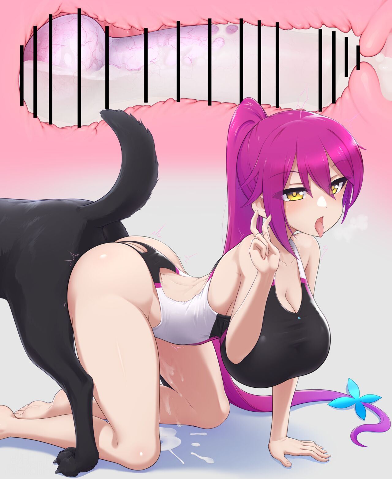オリキャラちゃん犬姦 page 4 full