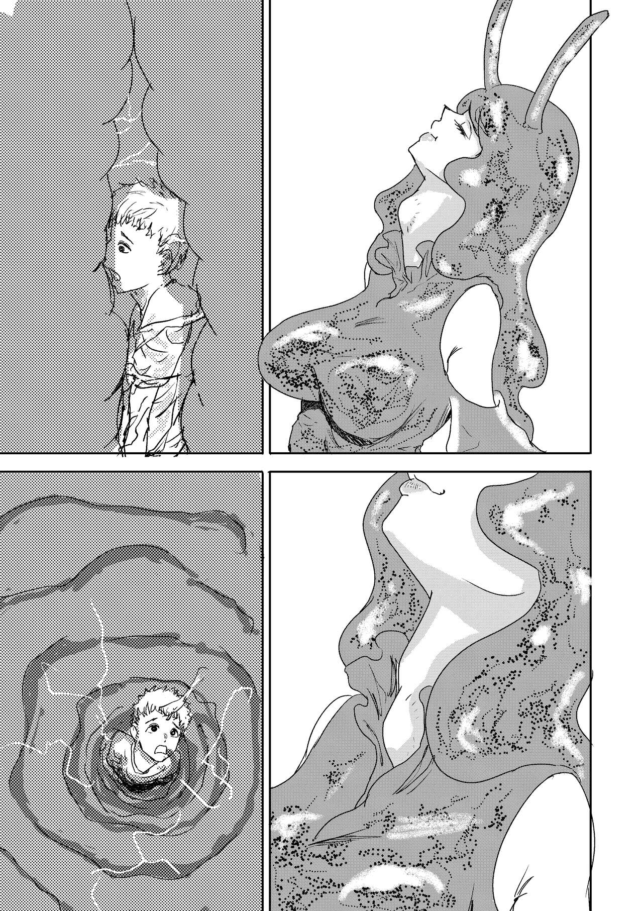 Mikane and the Sea Woman Vore Doujin page 5 full