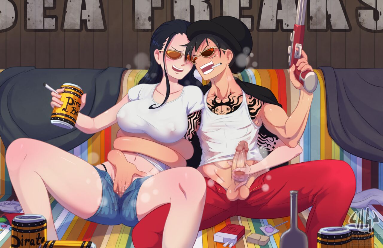Robin x Luffy's Valentines page 4 full