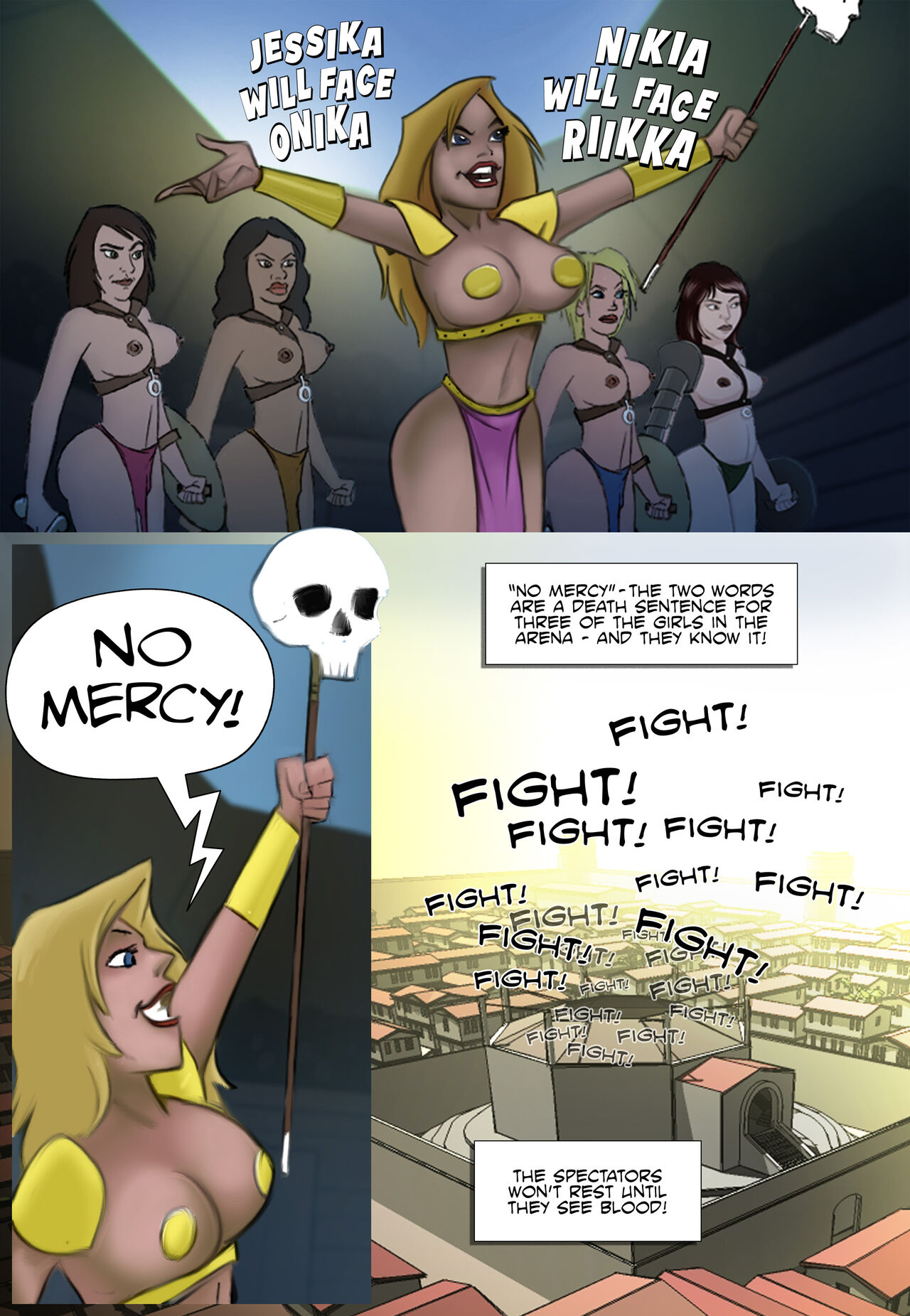 Ultimate Gladiatrix remake page 8 full