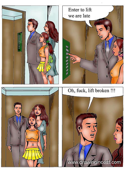An adventure in a broken lift can be funny page 1 full