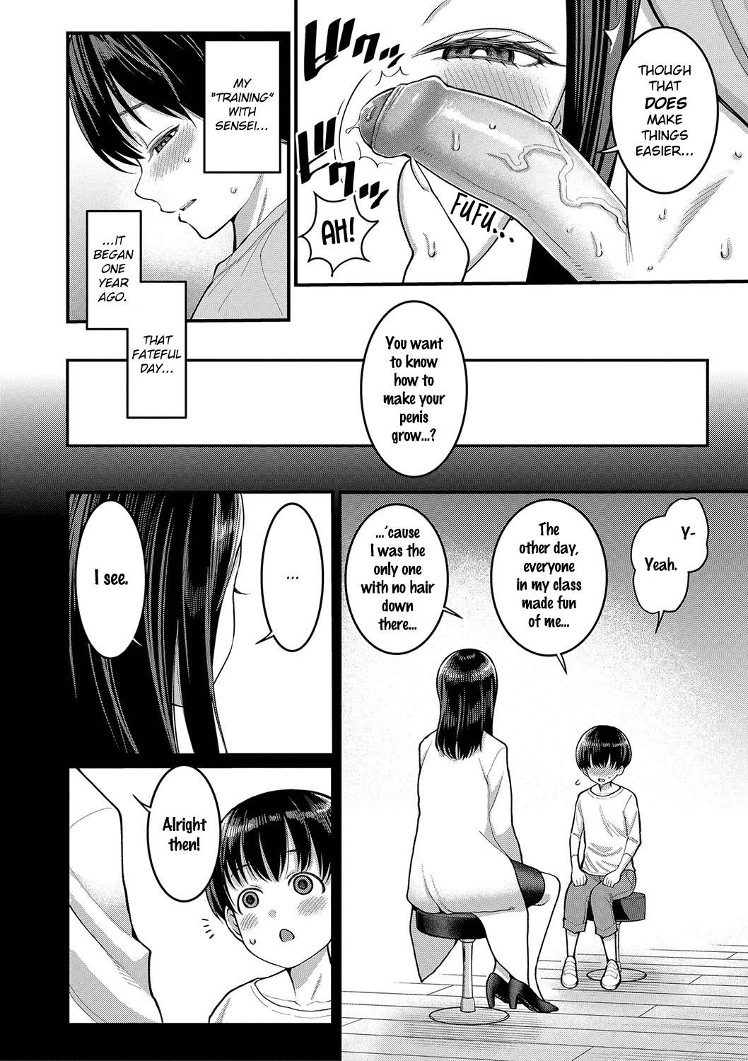 Shiori Sensei wa Ochinchin no Sodateya-san | Shiori-Sensei, The Nurturing Nurse Collection page 6 full