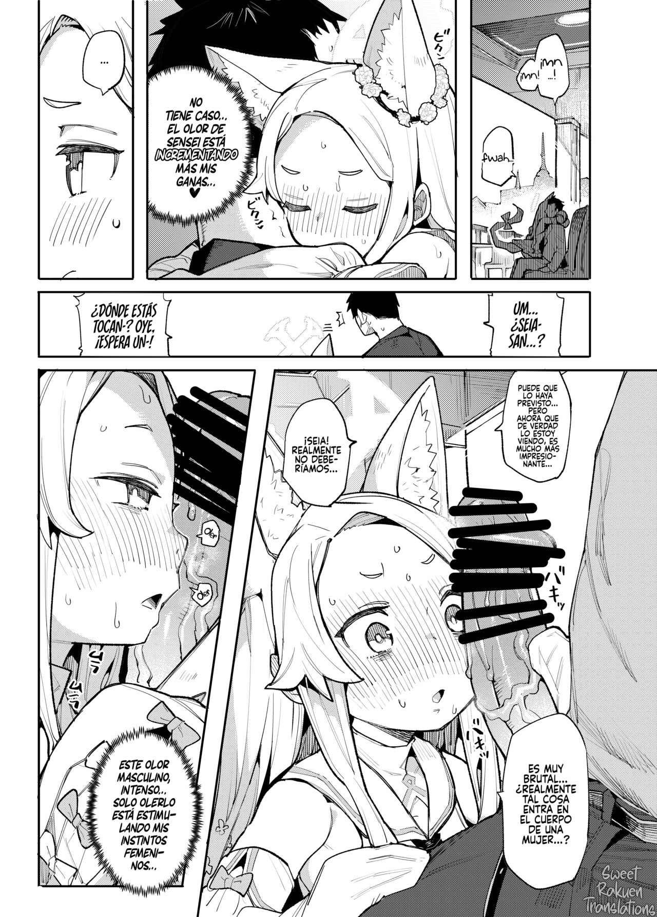 Mesu Kitsune wa Ecchi na Mirai o Mite shimatta page 6 full