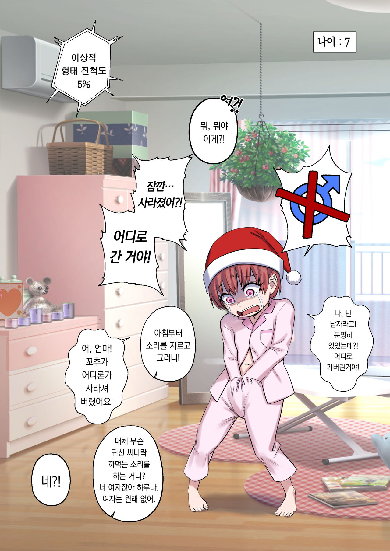 TS Ideal ♂ Body ♀ | 크리스마스의 소원 : 이상적인 몸 page 7 full