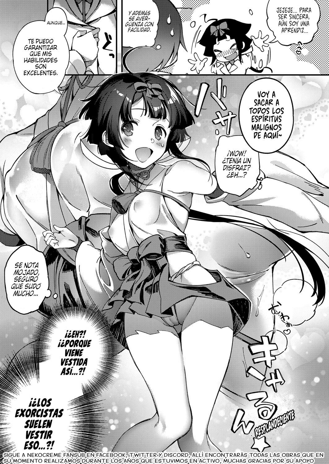 Rei no Onayami Kokan de Kaiketsu! | ¡Es un Placer Deshacerse de los Espiritus! page 3 full