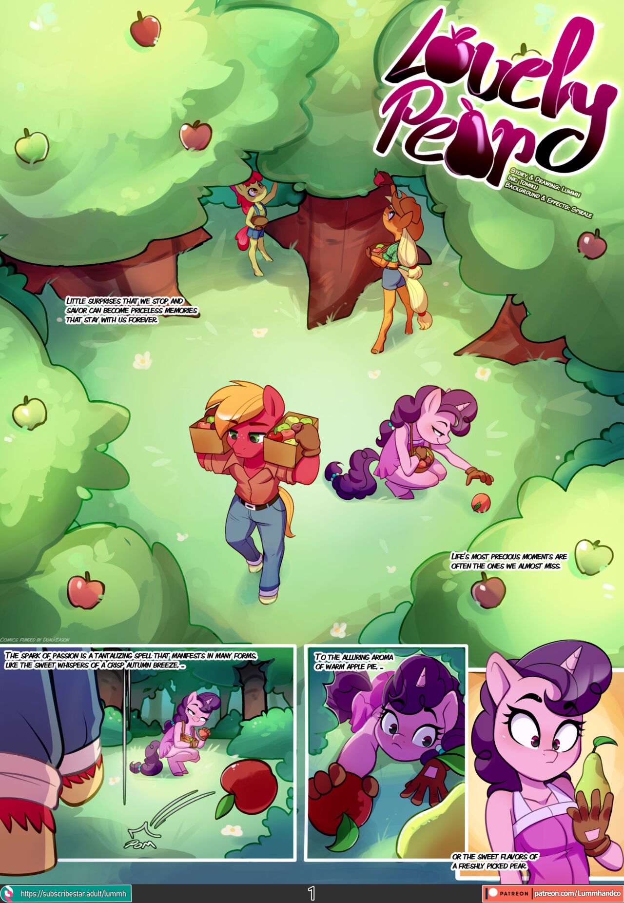 Lovely Pear page 1 full