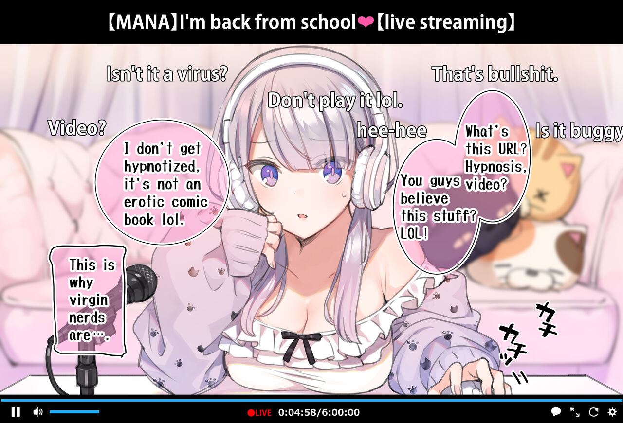 Hypnosis Video Makes a Cheeky JB Streamer Cum for the Camera part 1-13 page 8 full