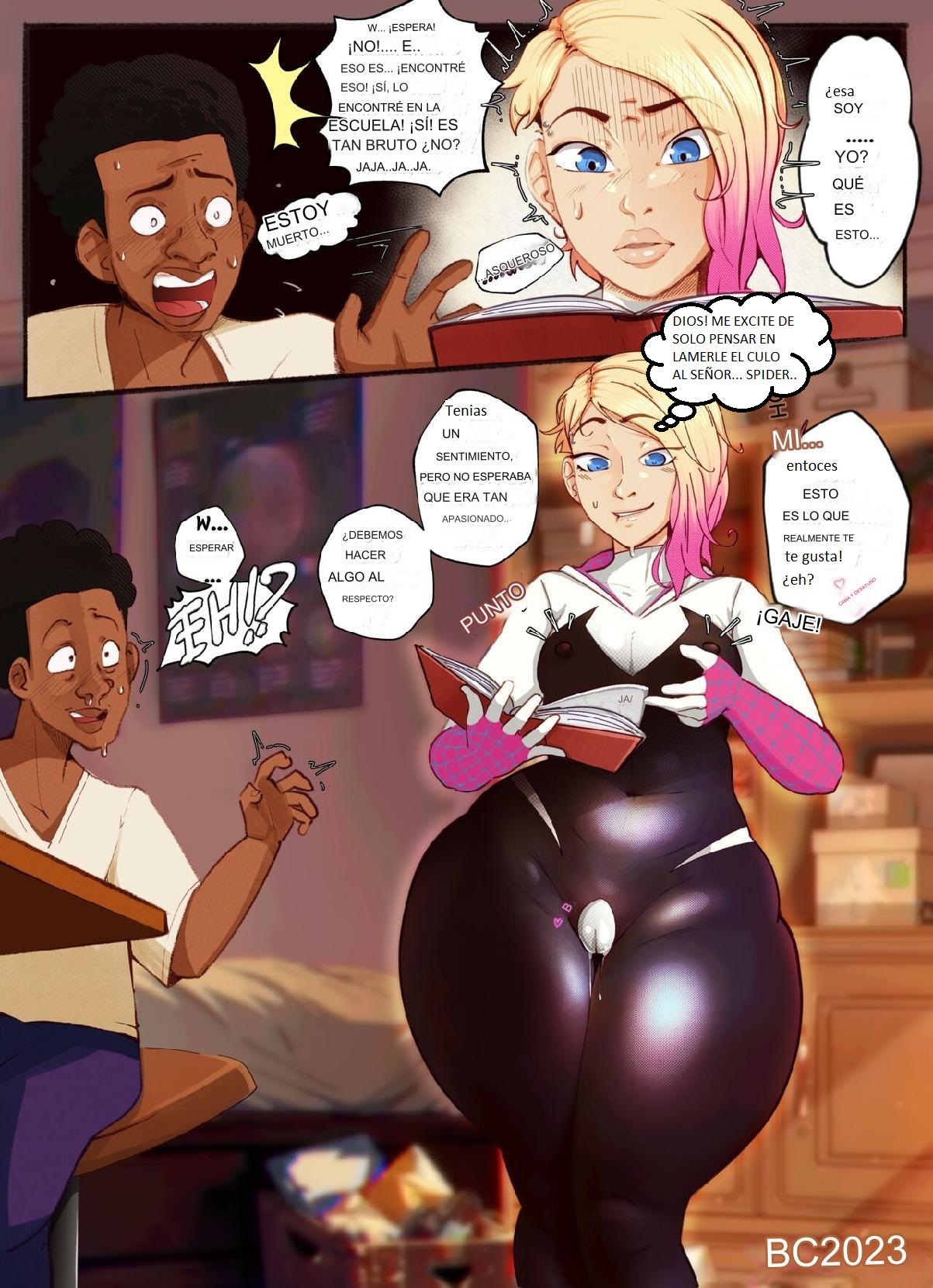 Gwen Stacy spanish page 2 full