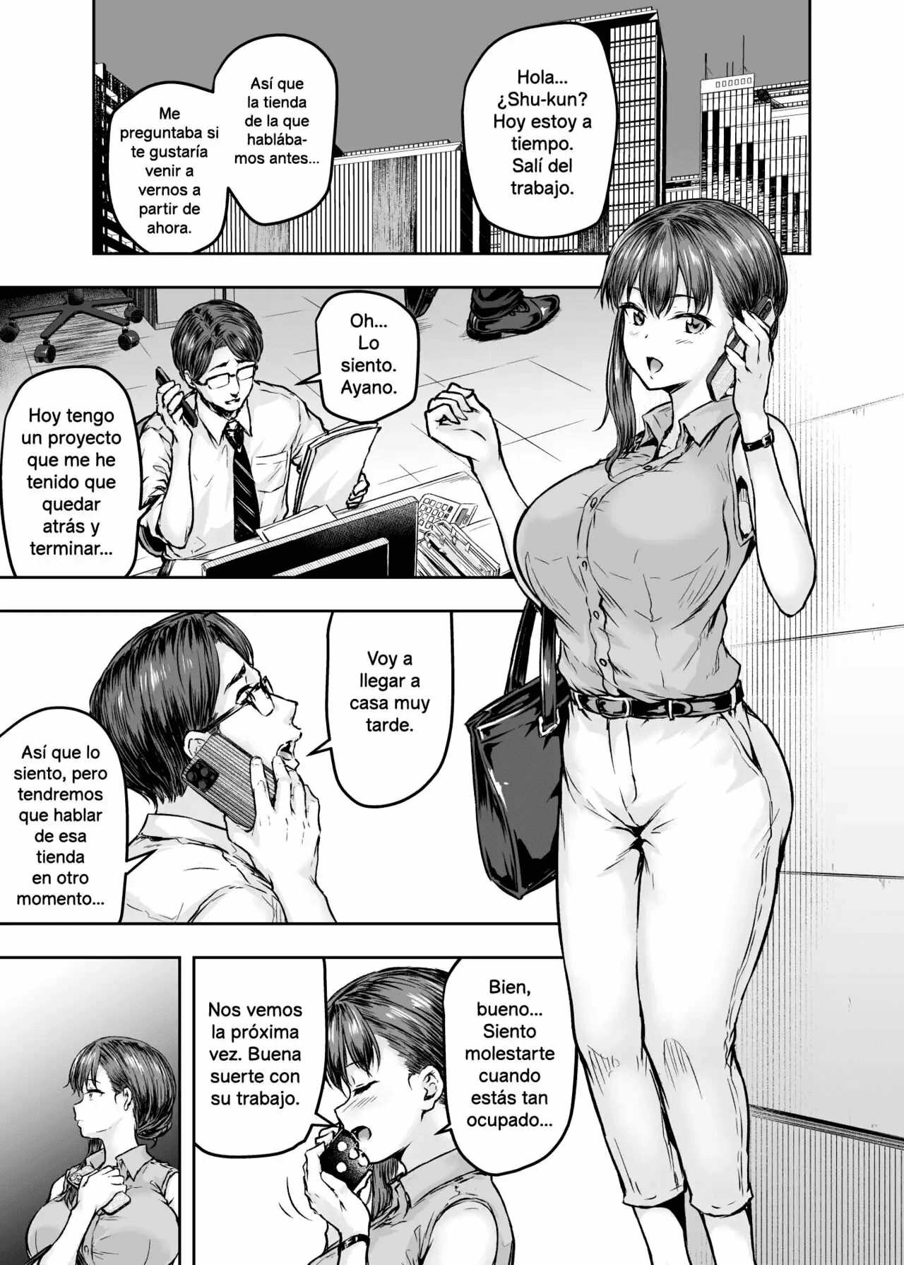 Watashi Kaerare Chaimashita AroThir OL ga Yarichin Daigakusei tachi no Chinpo ni Dohamari suru 1-3 page 6 full