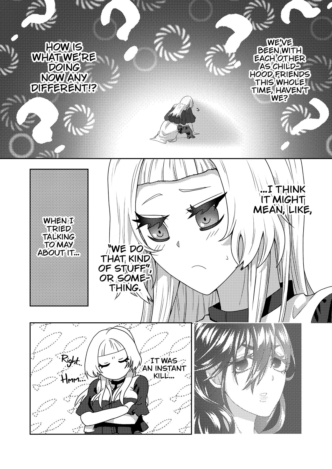 I Want To Please My Futanari Childhood Friend page 6 full