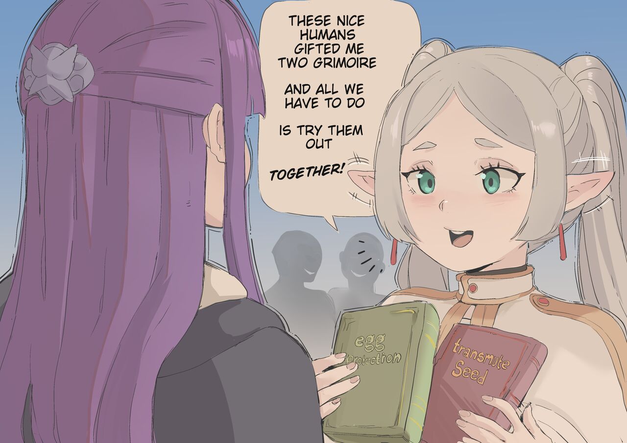 Frieren trying new spells.... page 1 full