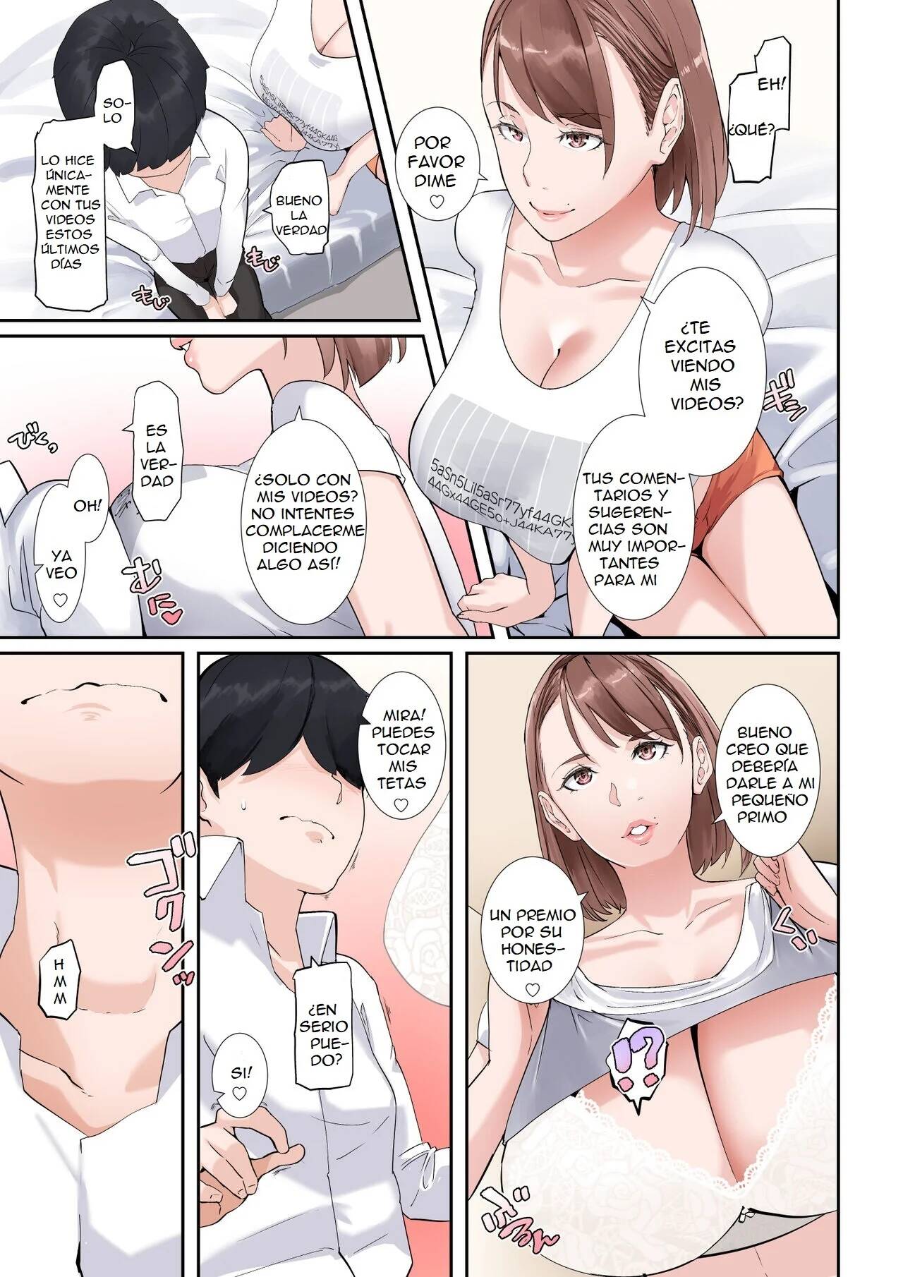Giji ja Nai Yatsu o Shite Kureru Itoko no Bakunyuu Gradol Onee-chan page 8 full