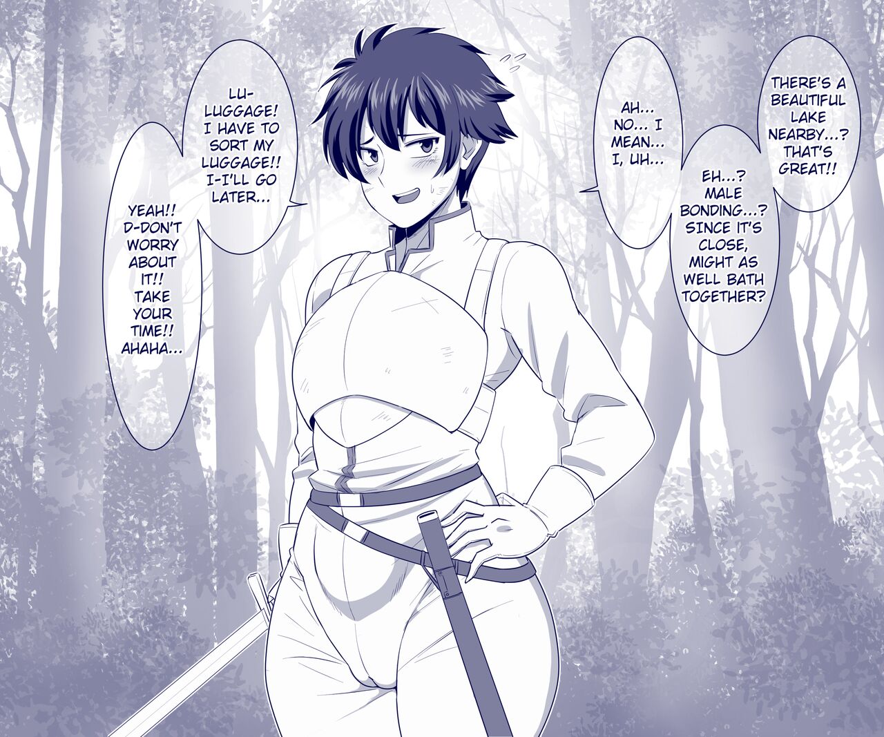 Adventurer-kun's  Ordeal page 2 full