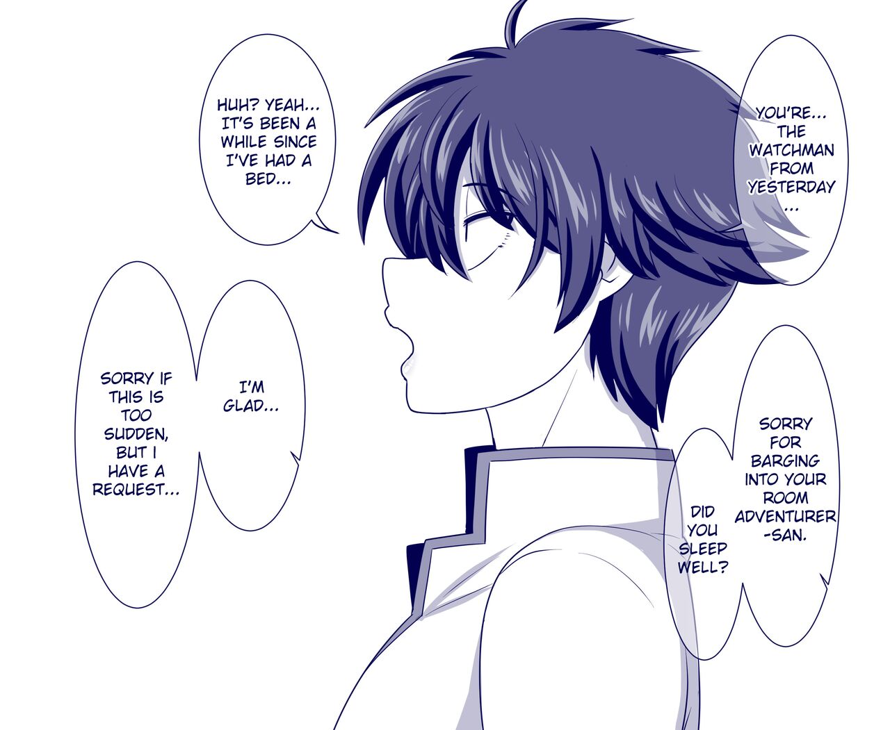 Adventurer-kun's  Ordeal page 4 full