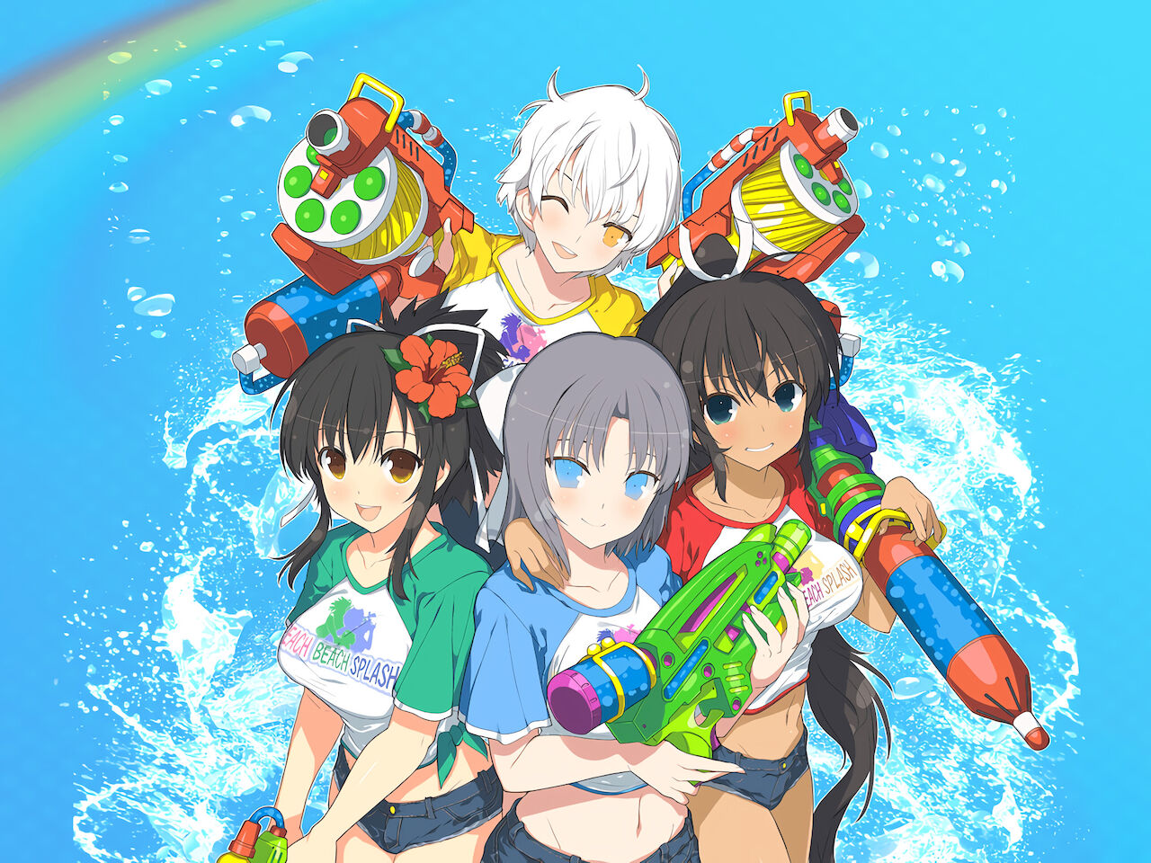 Shinobi Master Senran Kagura New Link Chara Artwork HD page 3 full