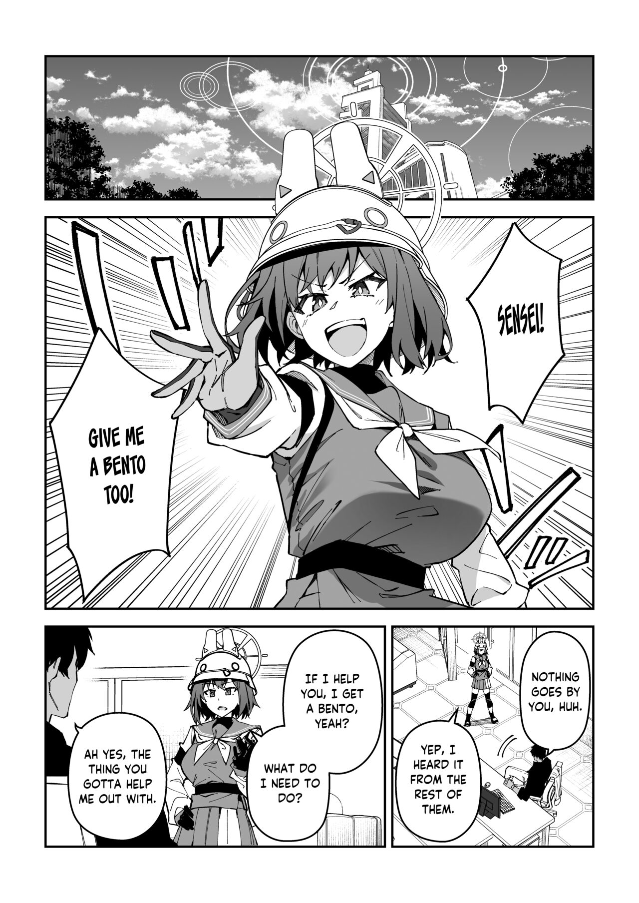 Yokujou Usagi no Shokushou Choutatsu Sakusen | Lusty rabbit's mission to secure food supply page 8 full